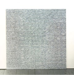 "Vittorio" - abstract black and white painting