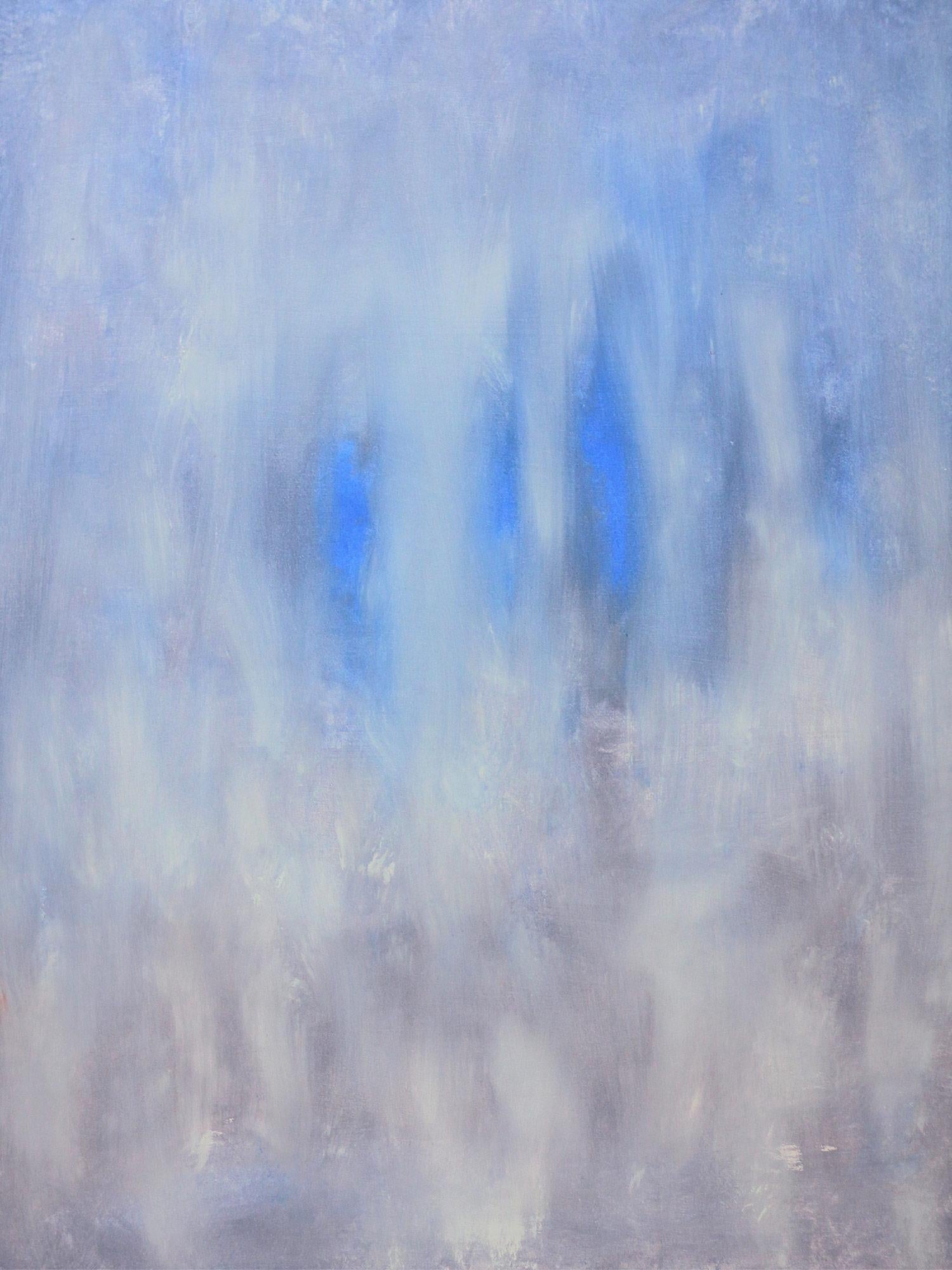 Robert Gregory Phillips Abstract Painting - "Blue Passages" Contemporary Acrylic Painting on Canvas