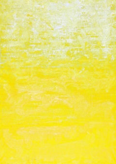 One Morning In Yellow, Abstract Contemporary Painting