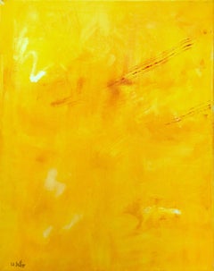 "The Desert Sun" Contemporary Acrylic Painting on Canvas