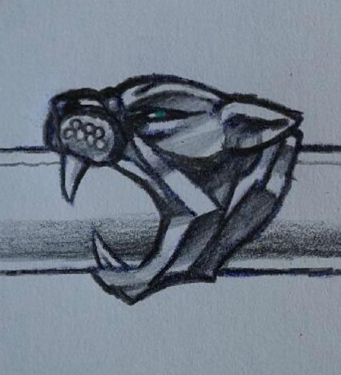 Im Angebot: Panther-Ring mit Diamantpavé () 2