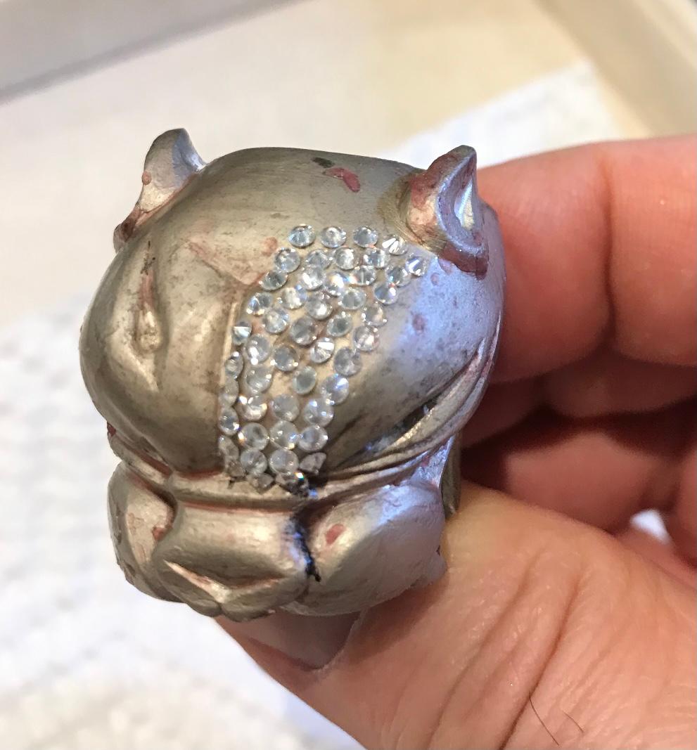 Im Angebot: Panther-Ring mit Diamantpavé () 5