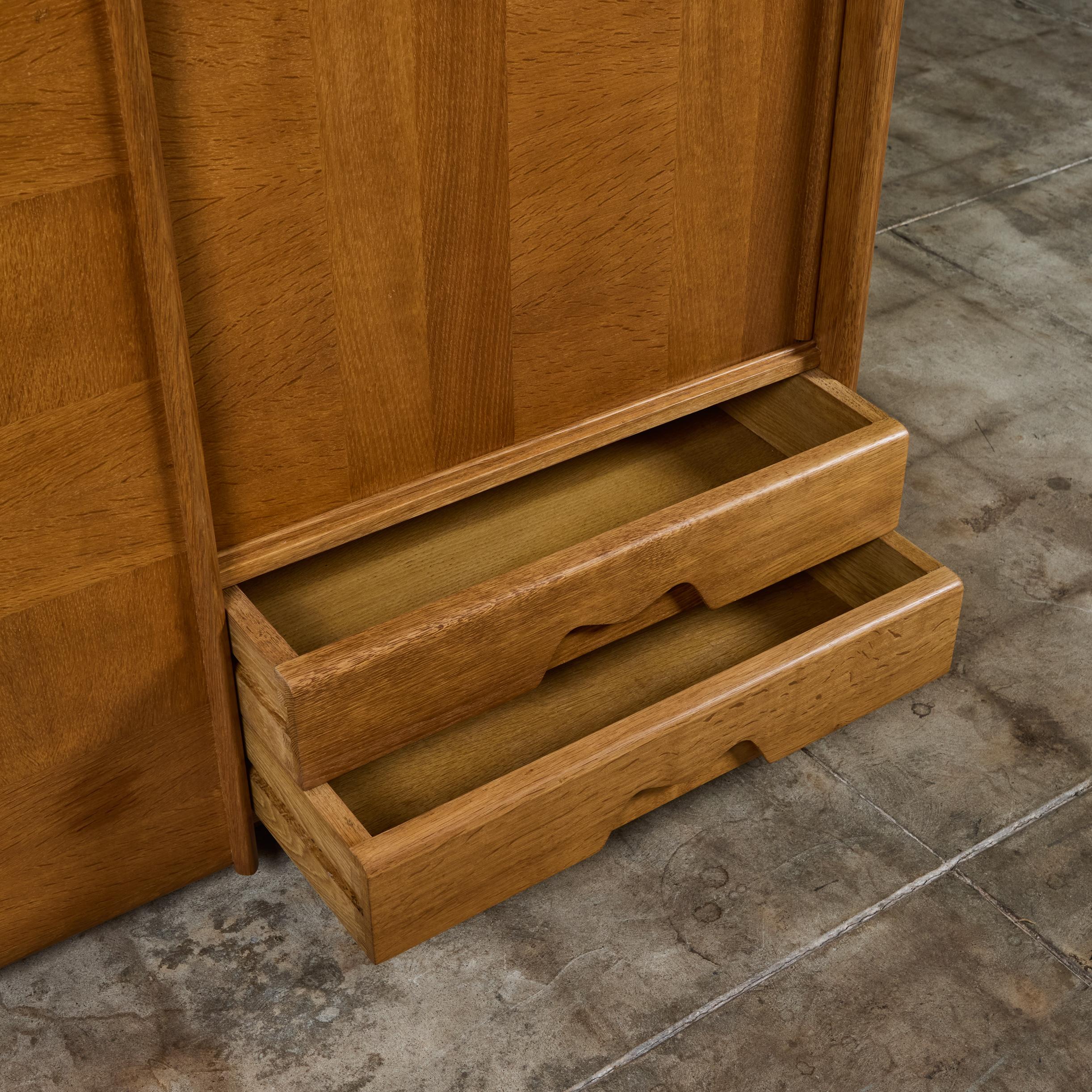 Robert Guillerme e Jacques Chambron Armadio Oak in vendita 4