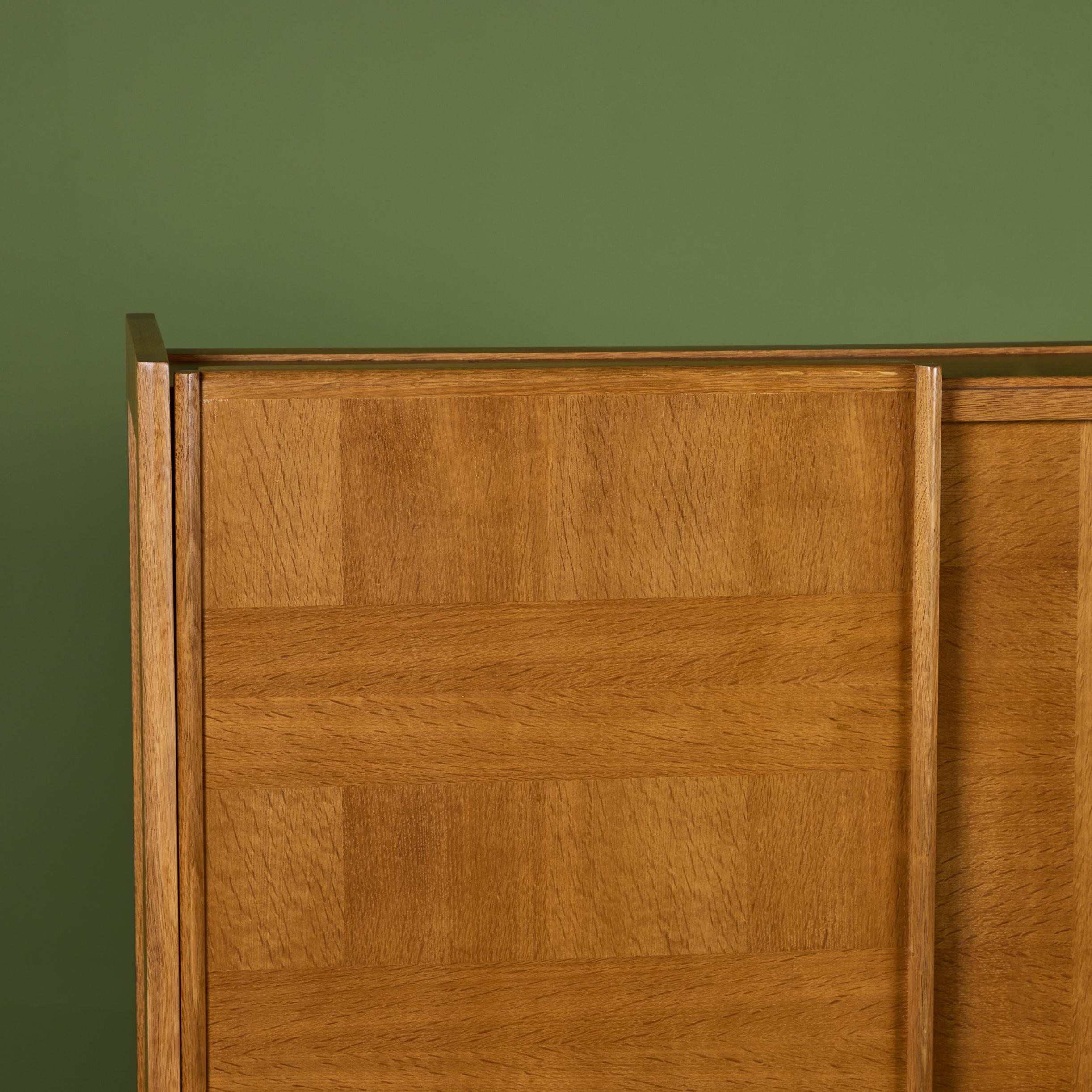 Robert Guillerme e Jacques Chambron Armadio Oak in vendita 9
