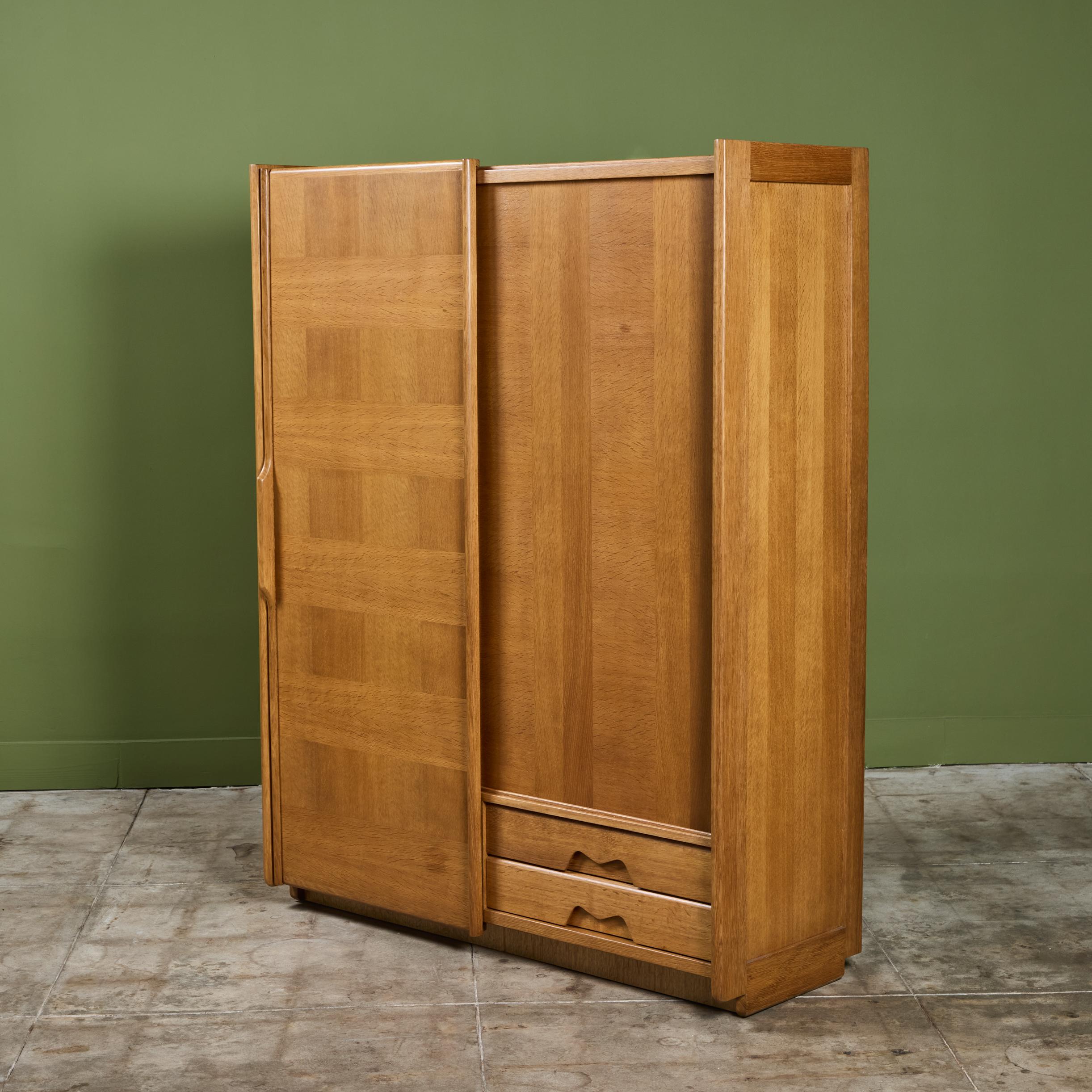 Robert Guillerme e Jacques Chambron Armadio Oak in vendita 2