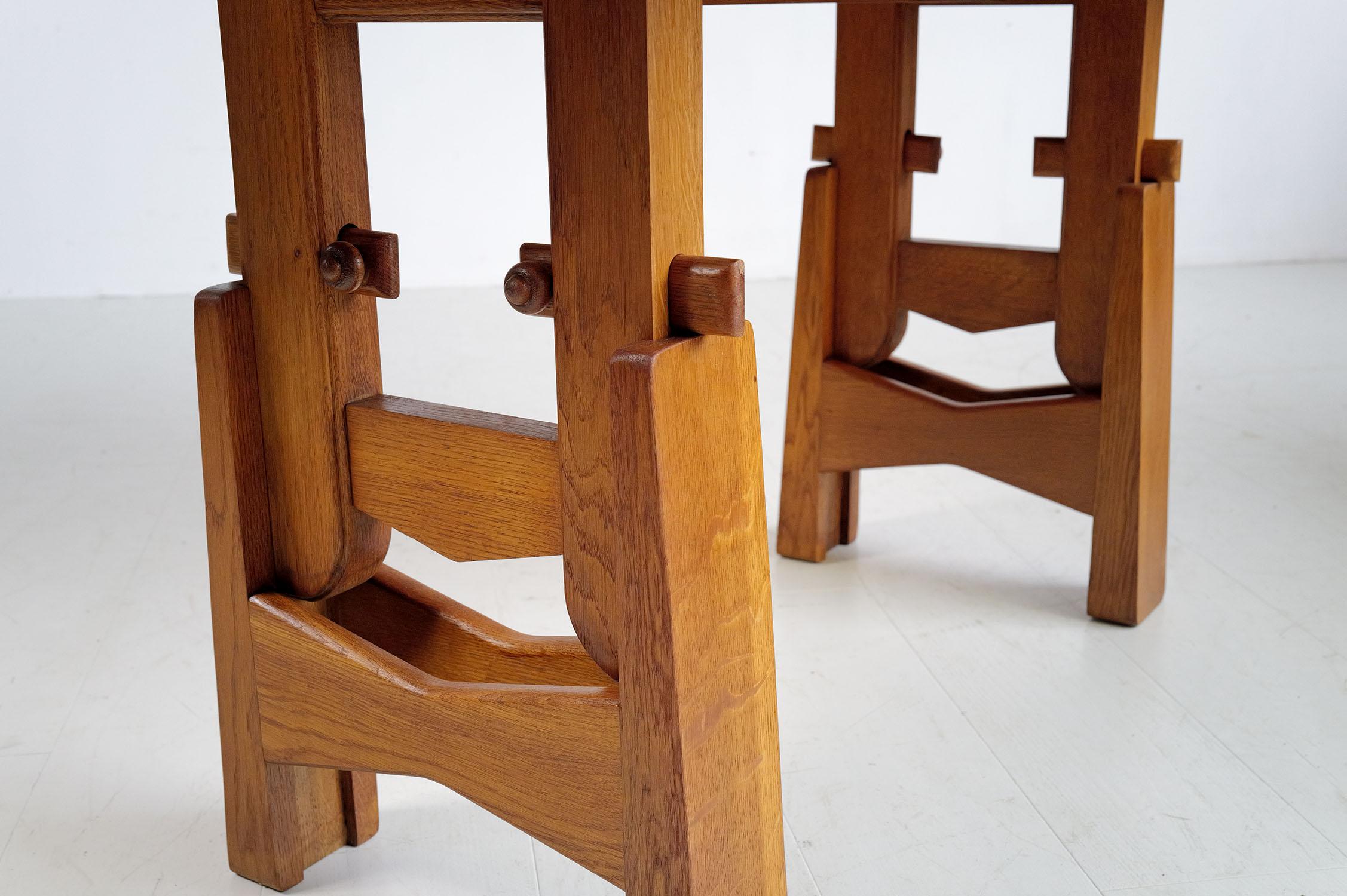 Robert Guillerme and Jacques Chambron, System table, France 1960 For Sale 2
