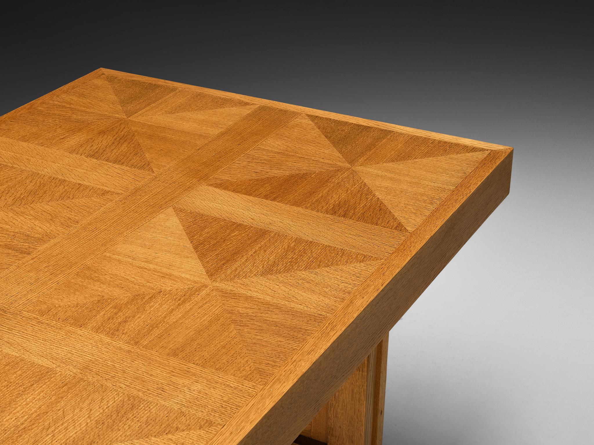 Robert Guillerme Dining Table in Oak For Sale 2