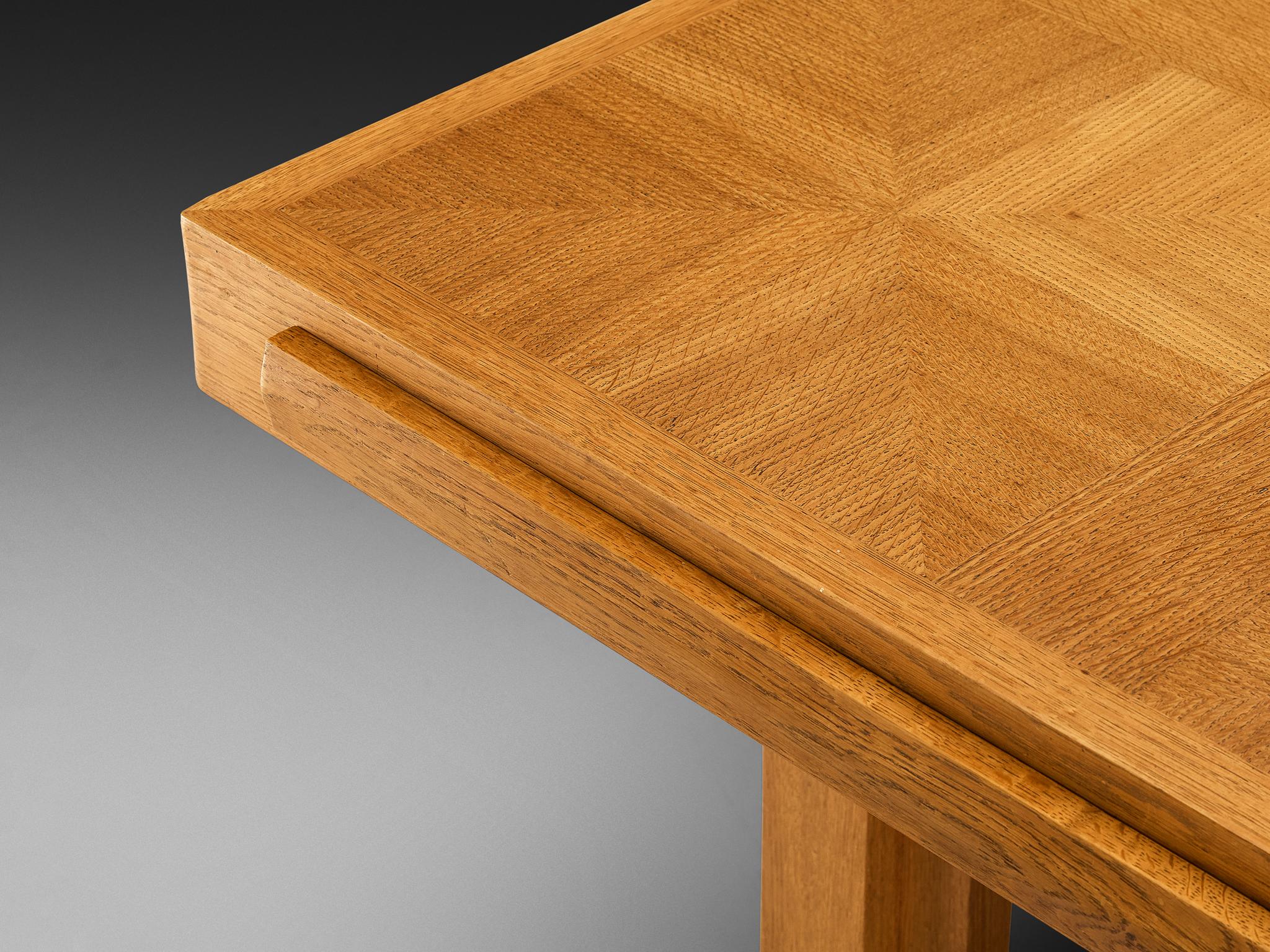 Robert Guillerme Dining Table in Oak For Sale 3