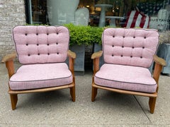 Robert Guillerme & Jacques Chambron, Votre Maison Armchairs, Pair
