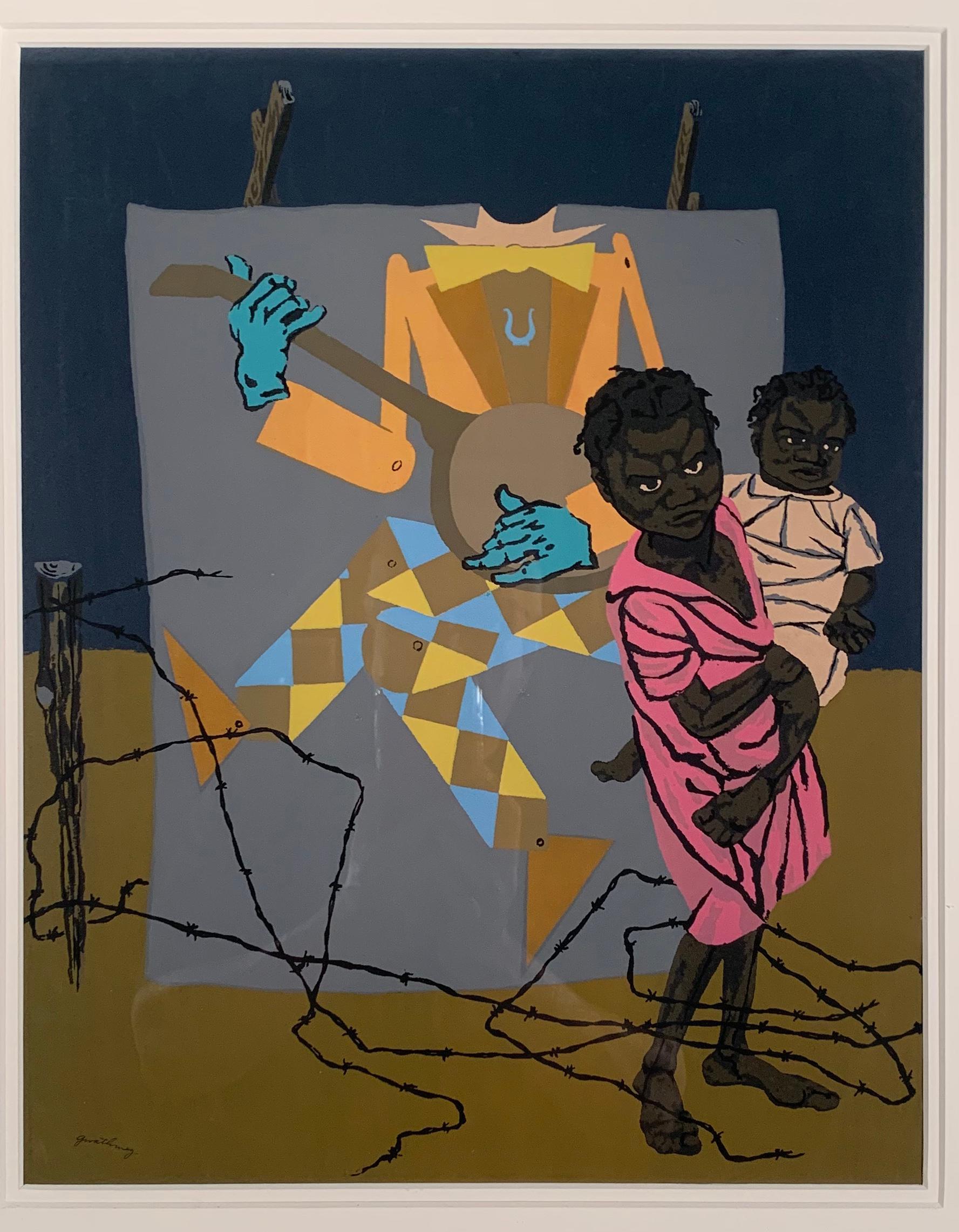 NO FICCIÓN - Figurative Photograph Negro de Robert Gwathmey
