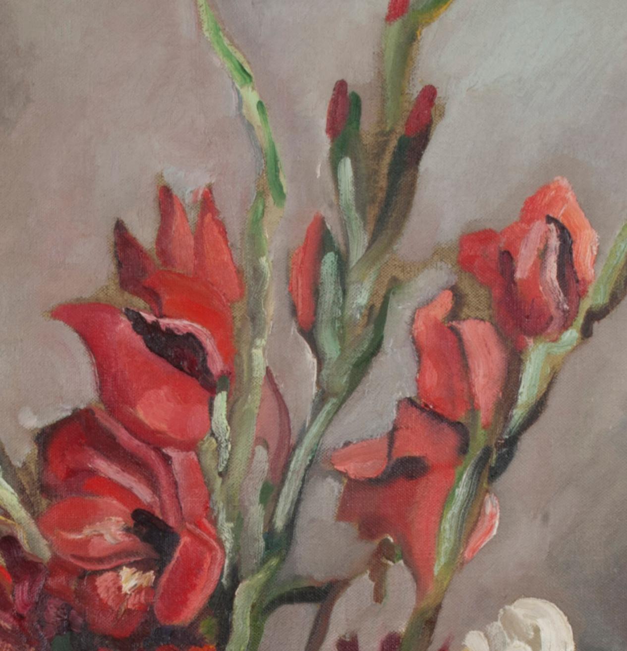 Volle Blüte – Painting von Robert Hallowell