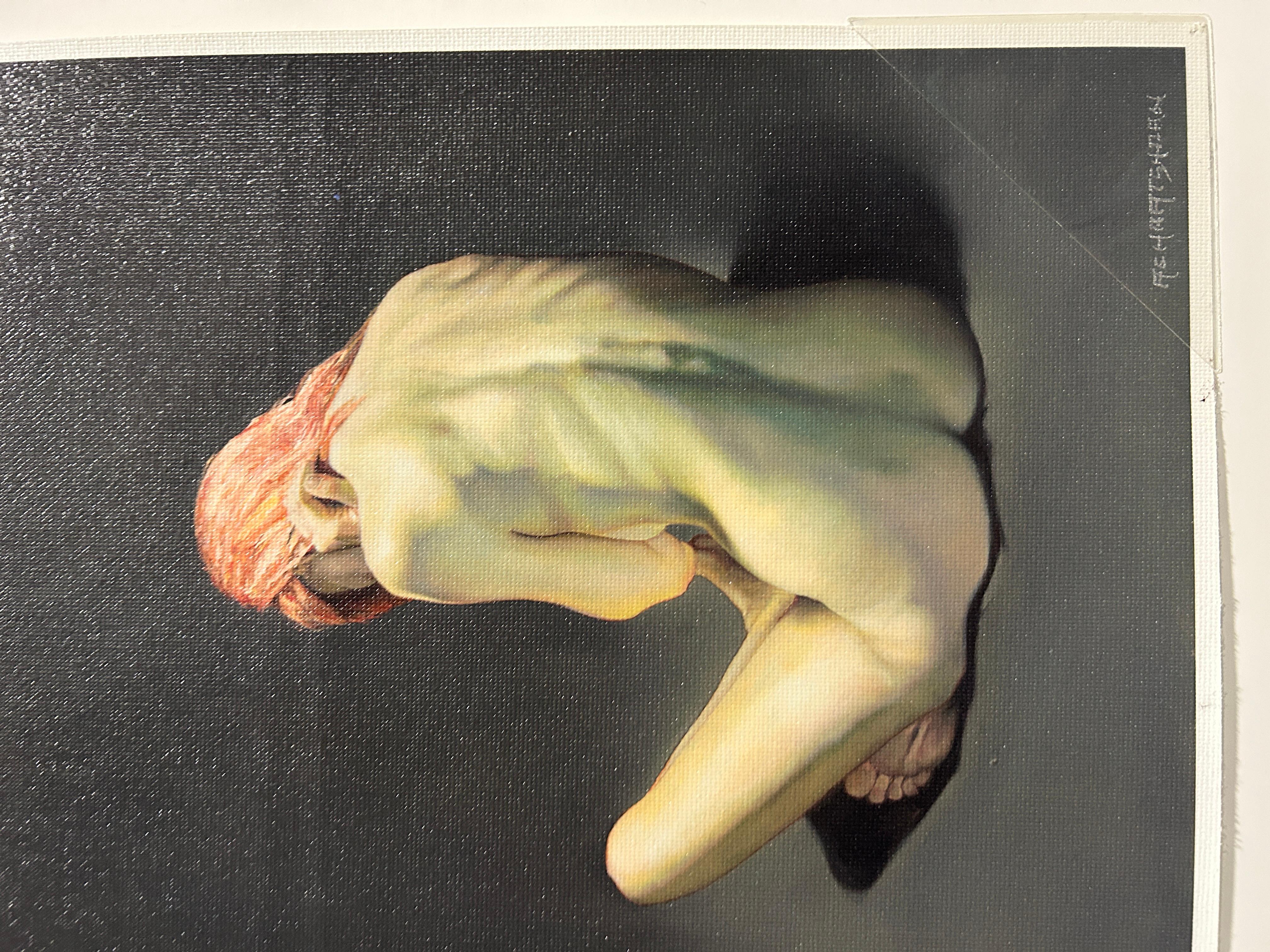 Lauren (Schwarz), Nude Print, von Robert Hartshorn