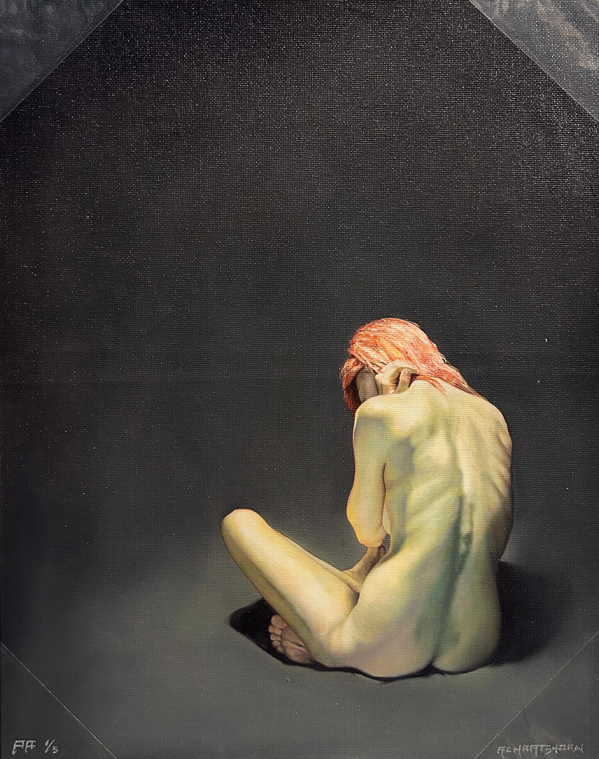 Robert Hartshorn Nude Print - Lauren