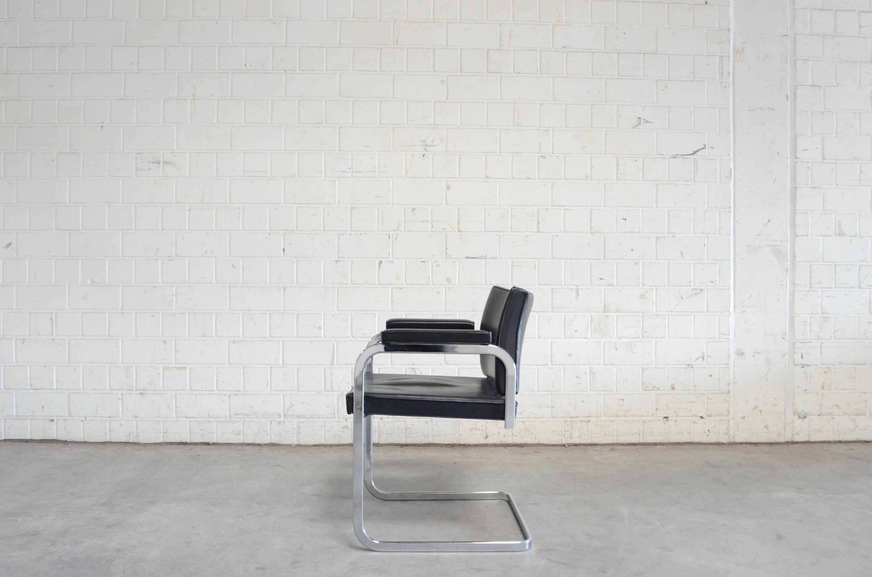 Robert Haussmann De Sede RH 305 Chair Black For Sale 10