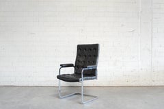Robert Haussmann De Sede Rh 305 High Back Chair Black