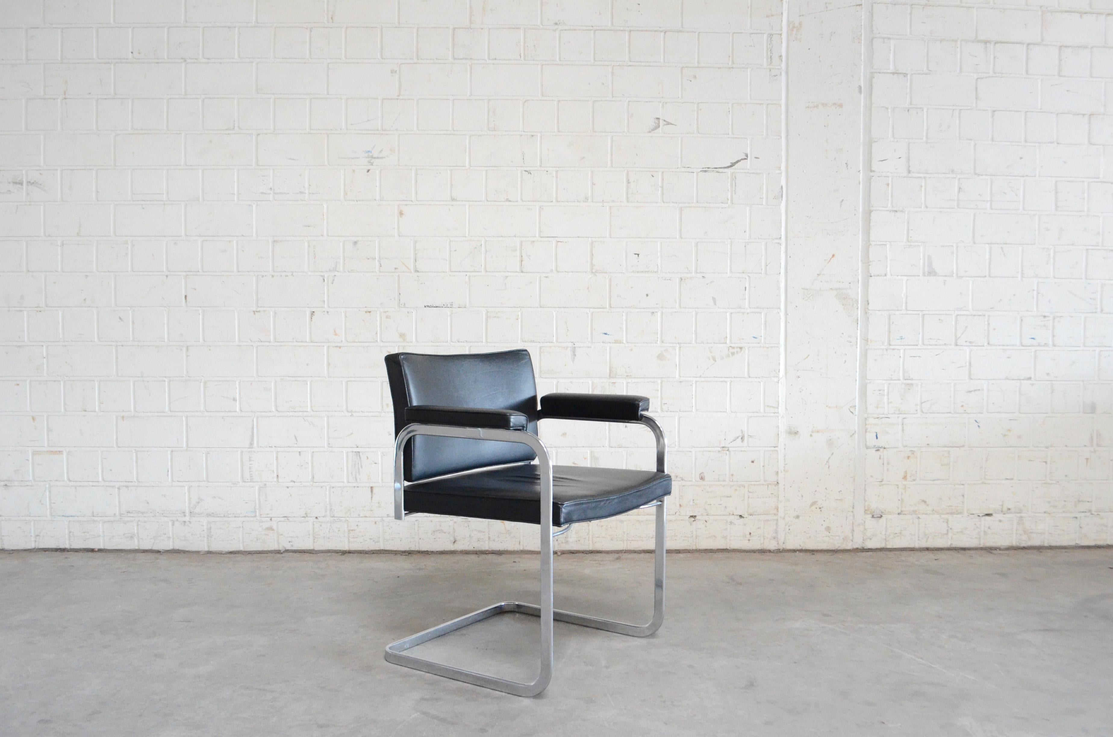 Robert Haussmann De Sede RH 305 Chair Black For Sale 3