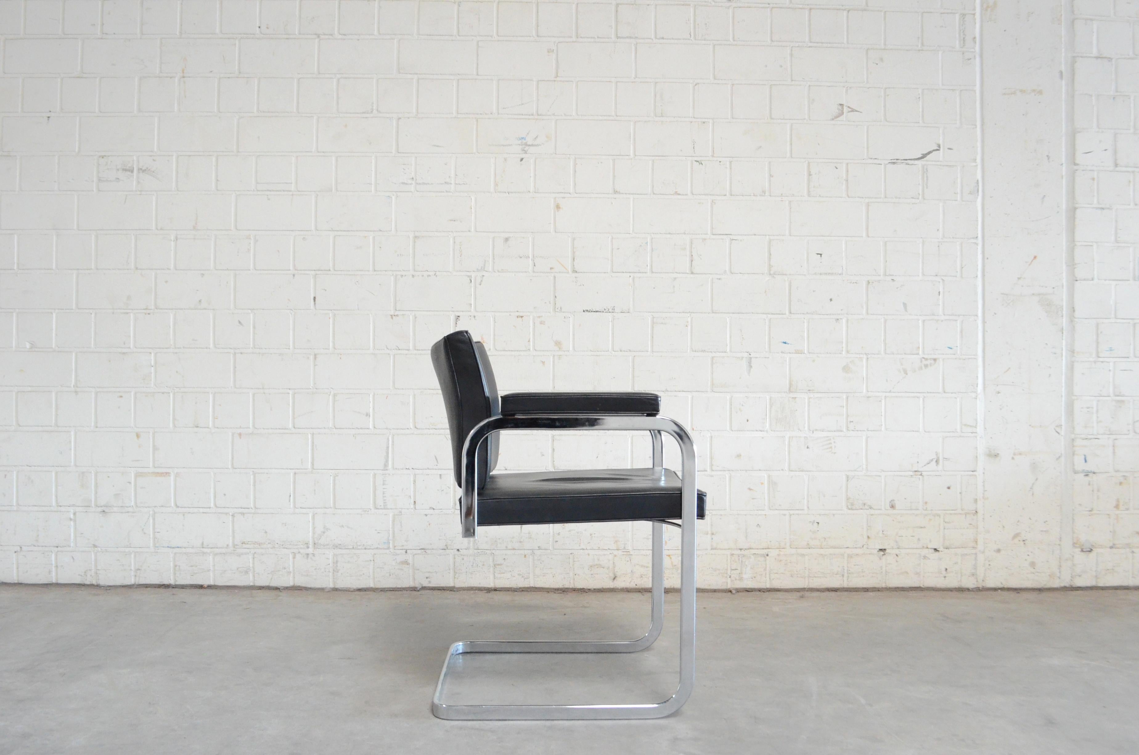 Robert Haussmann De Sede RH 305 Chair Black For Sale 5