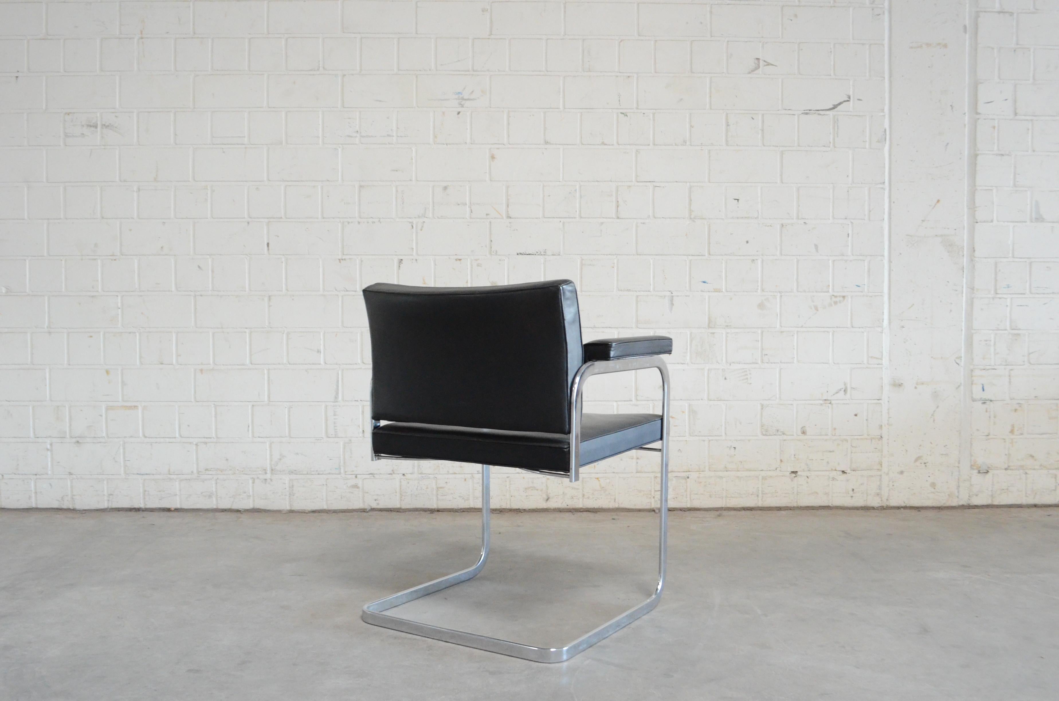 Robert Haussmann De Sede RH 305 Chair Black For Sale 6