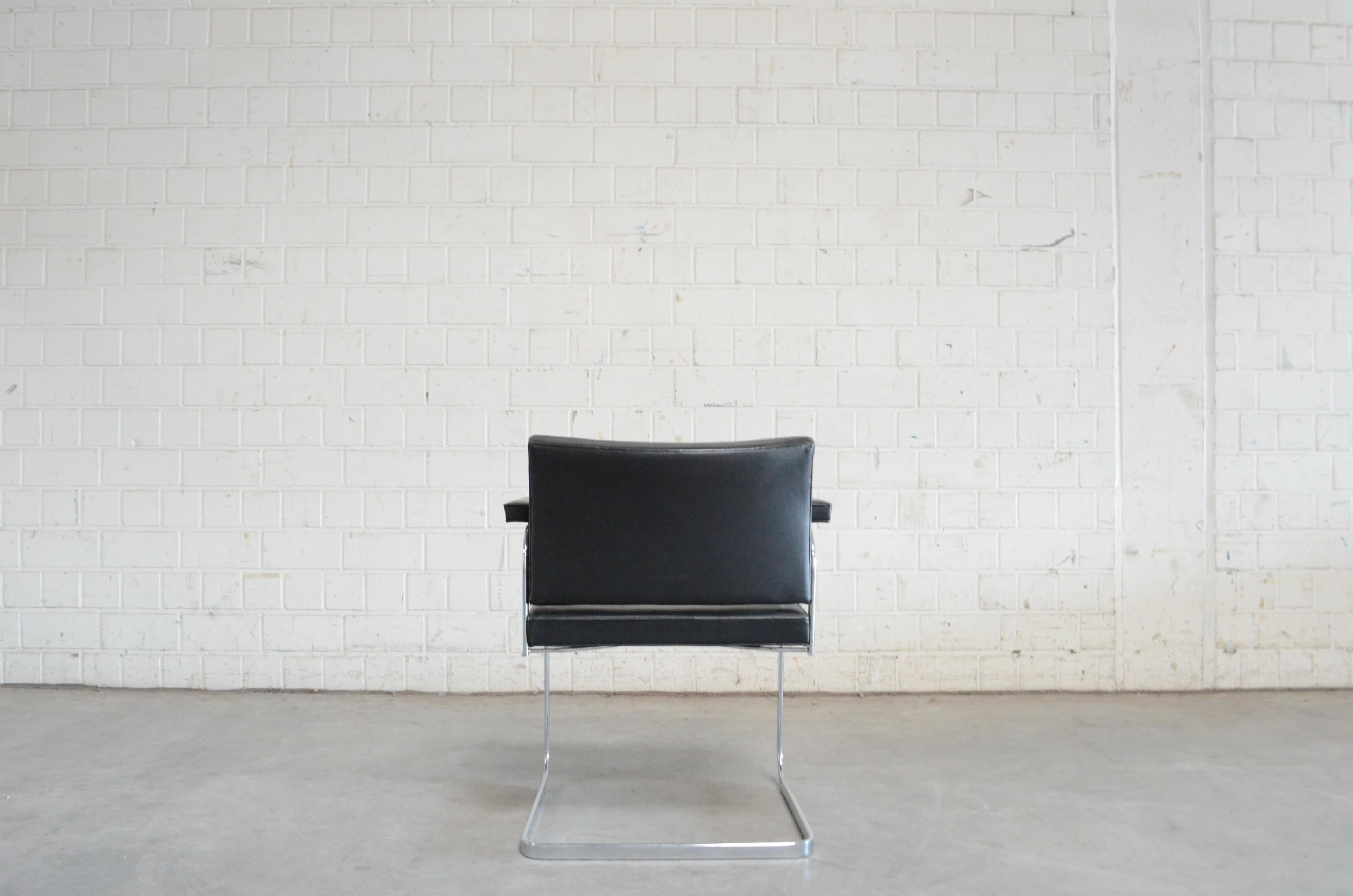 Robert Haussmann De Sede RH 305 Chair Black For Sale 7