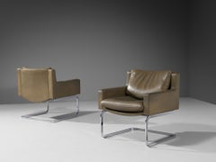 Robert Haussmann for De Sed  'DS-201' Armchairs in Leather