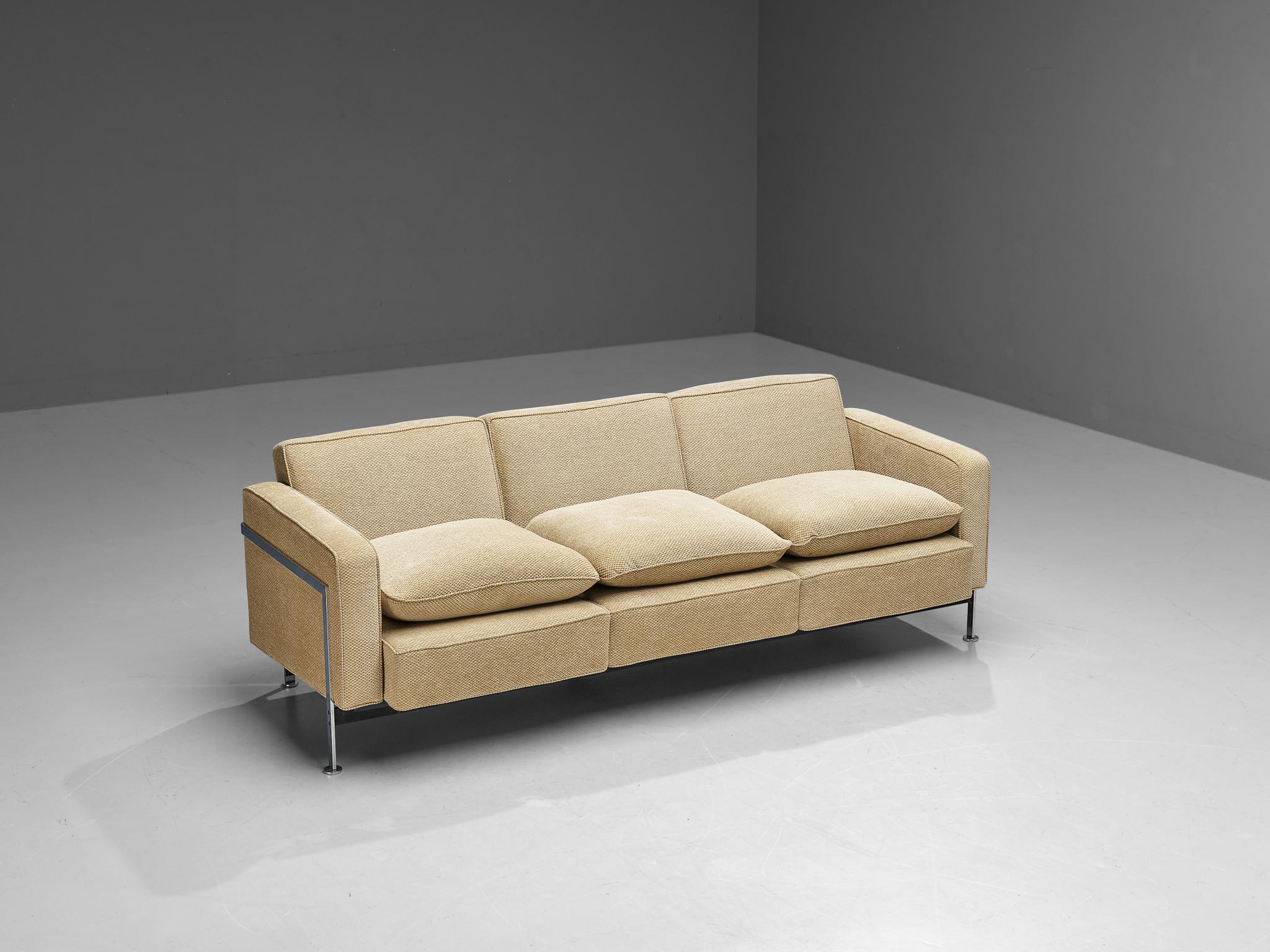 Robert Haussmann for De Sede Sofa in Beige Upholstery  For Sale 3