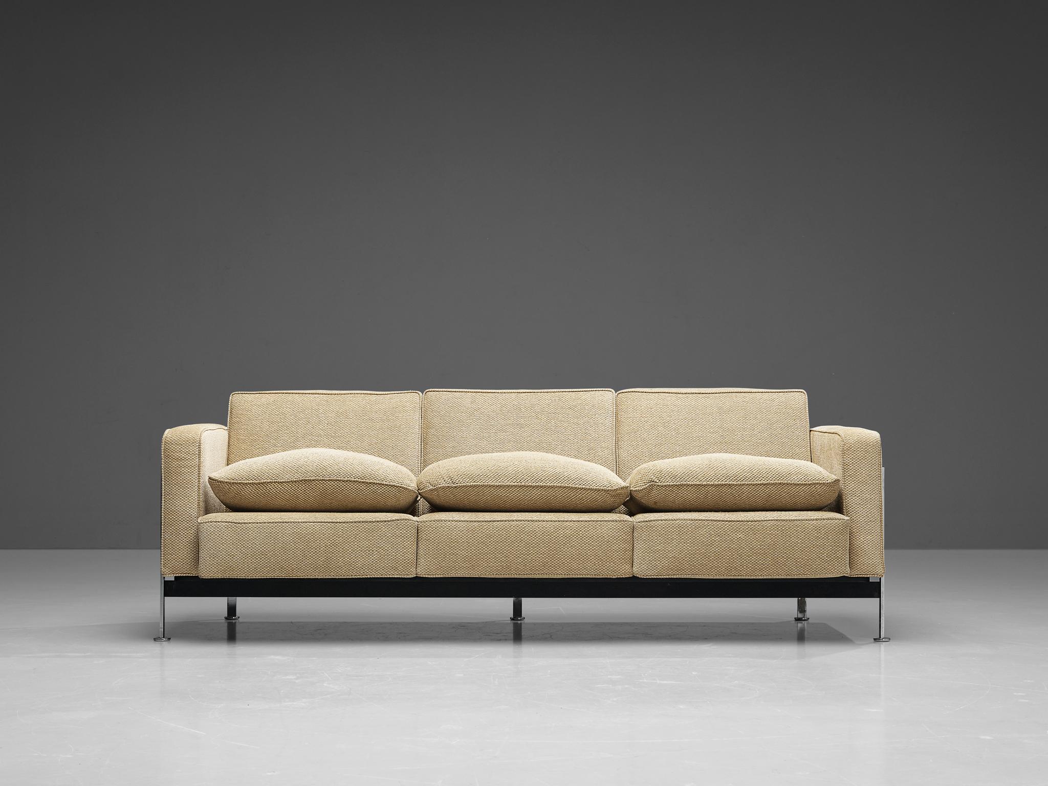 Robert Haussmann für De Sede Sofa mit beigefarbener Polsterung (Moderne der Mitte des Jahrhunderts) im Angebot