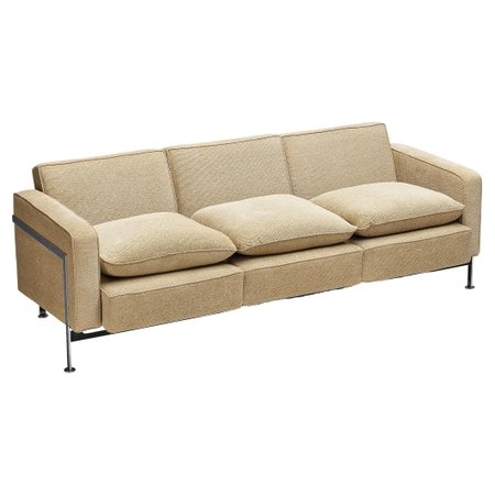 Robert Haussmann for De Sede Sofa in Beige Upholstery