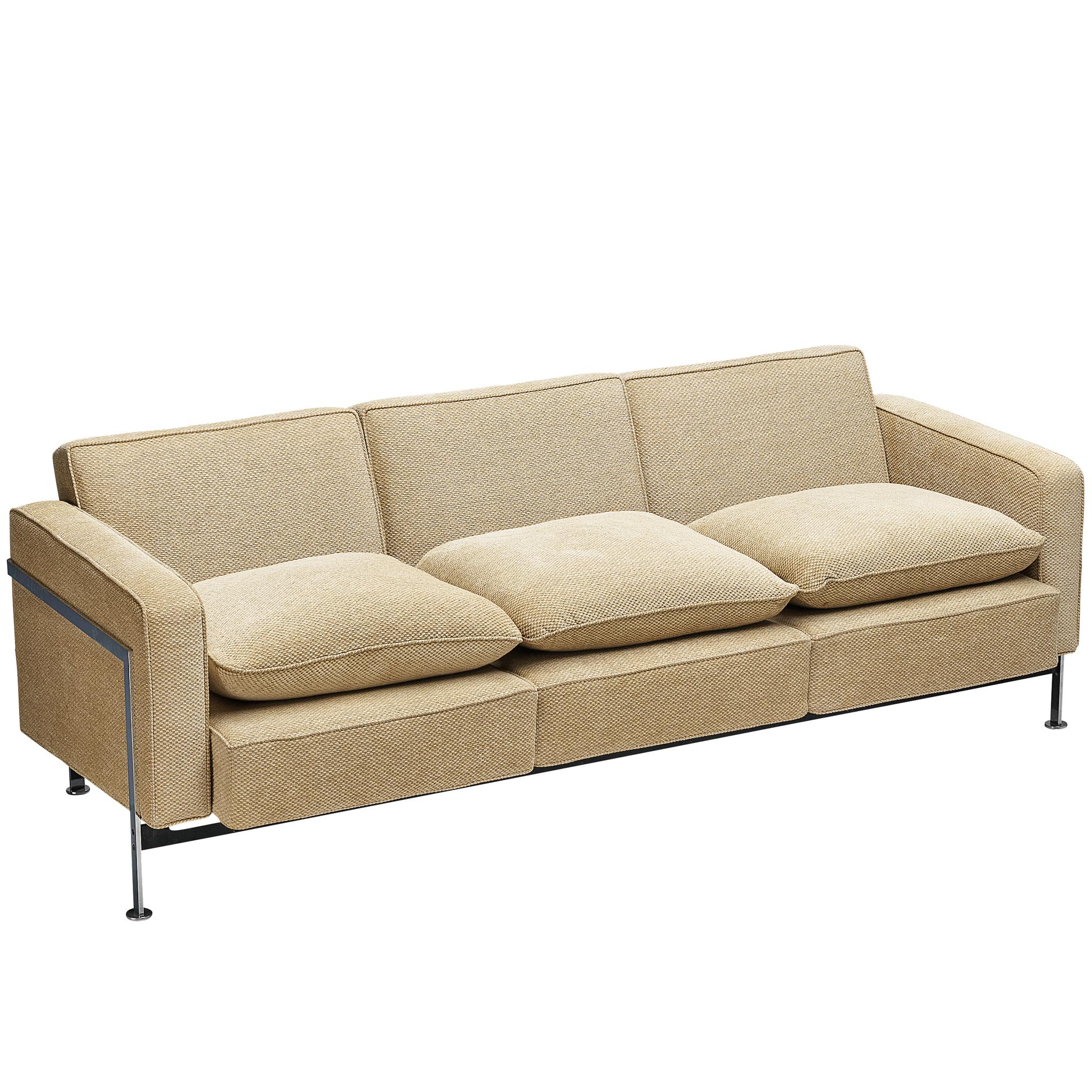 Robert Haussmann for De Sede Sofa in Beige Upholstery