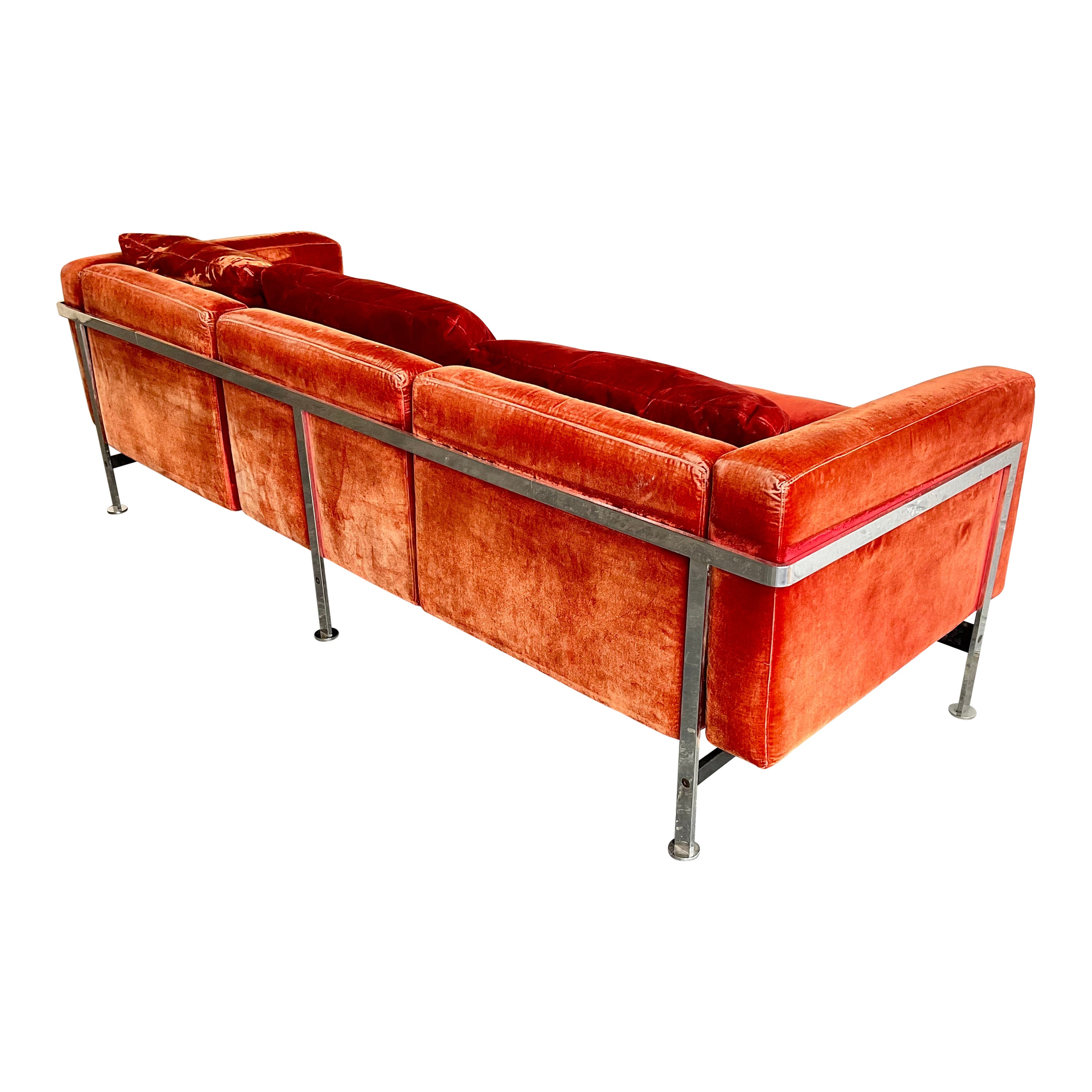 Robert Haussmann for De Sede Three Seat Sofa, Switzerland, 1954