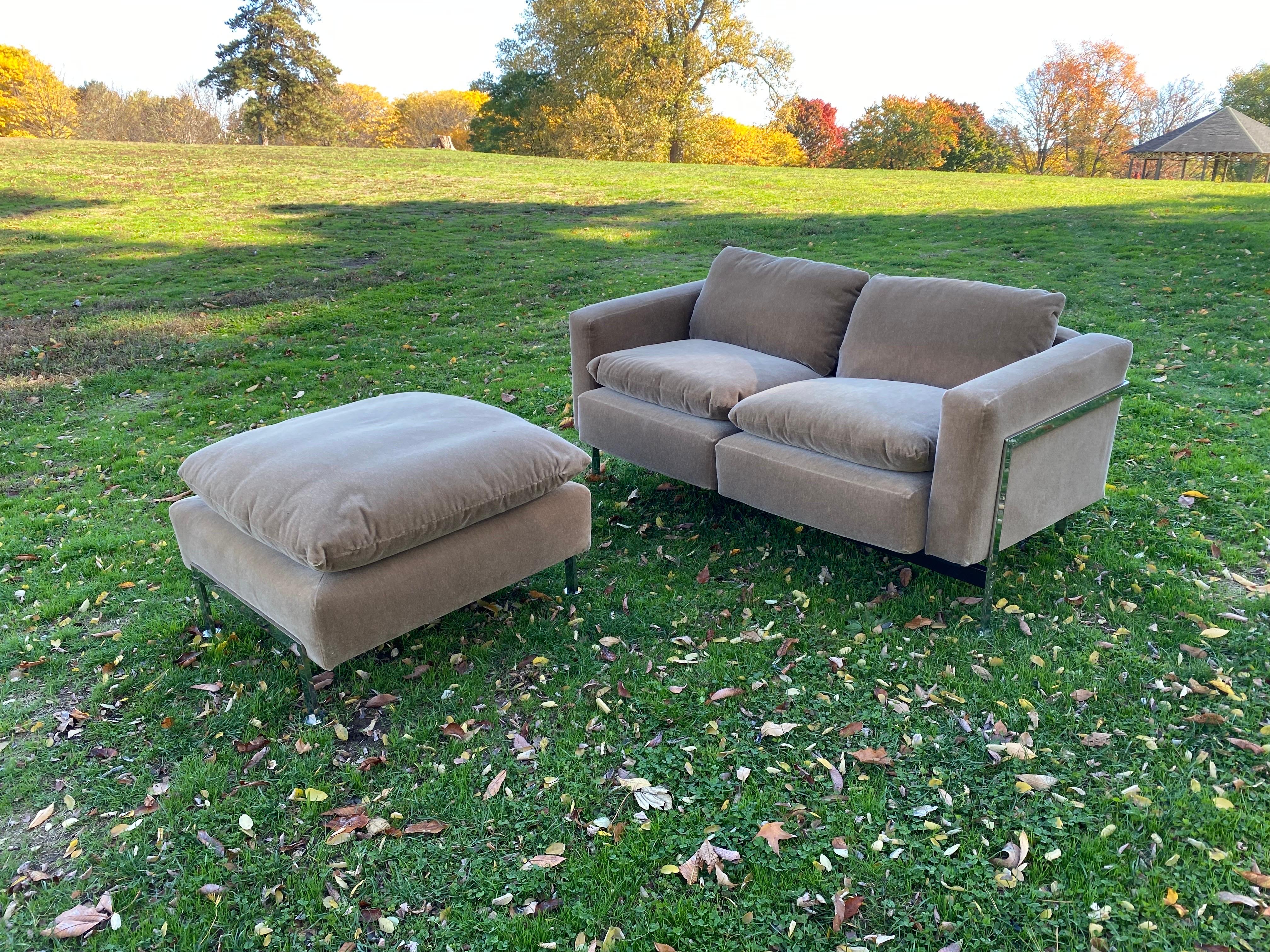 Late 20th Century Robert Haussmann for Stendig Set in Mohair