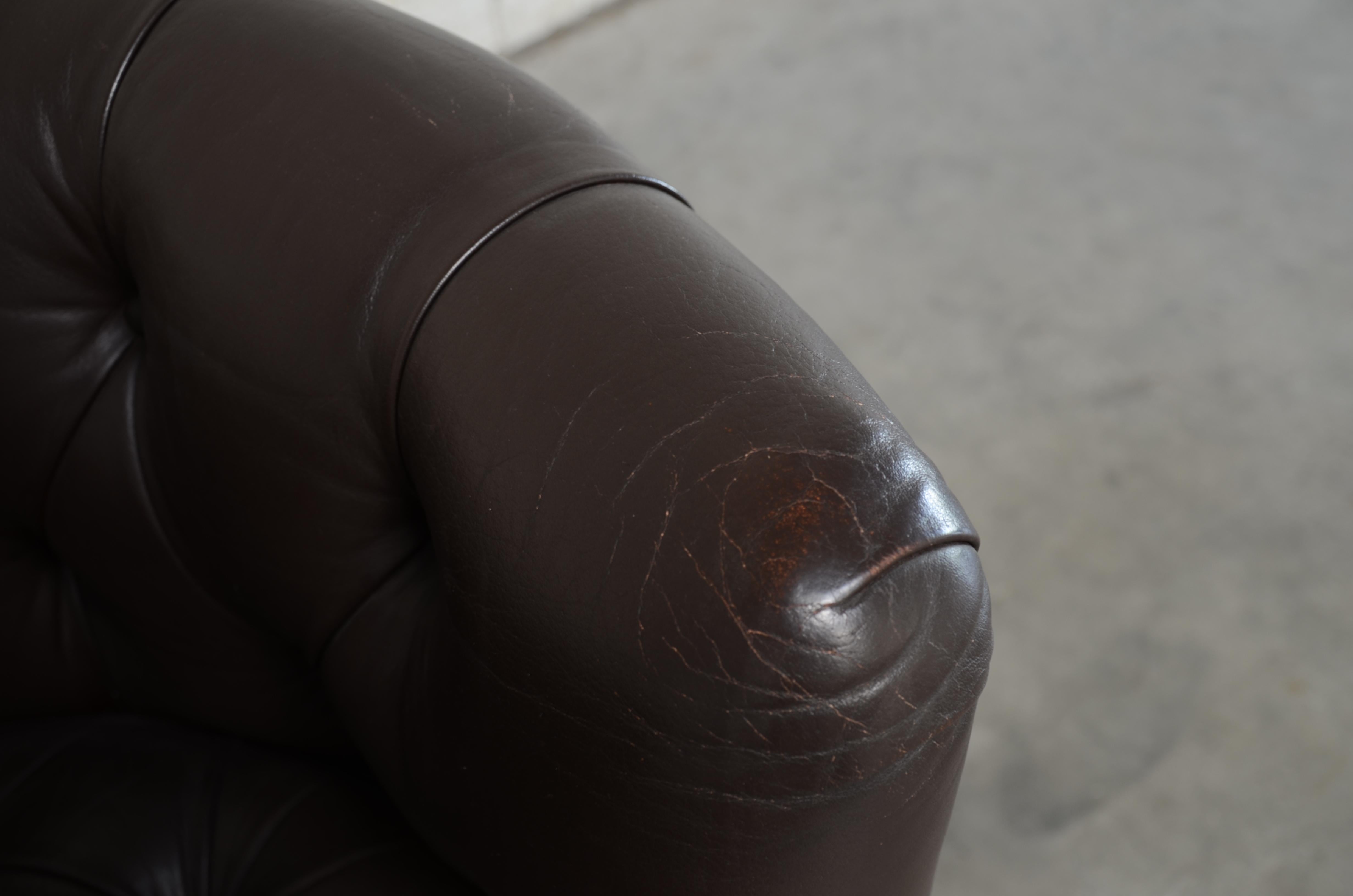 Cuir Fauteuils Robert Haussmann RH 310 par De Sede en vente