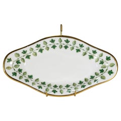 Robert Haviland & Parlon Limoges Matignon Green Ravier or Small Tray