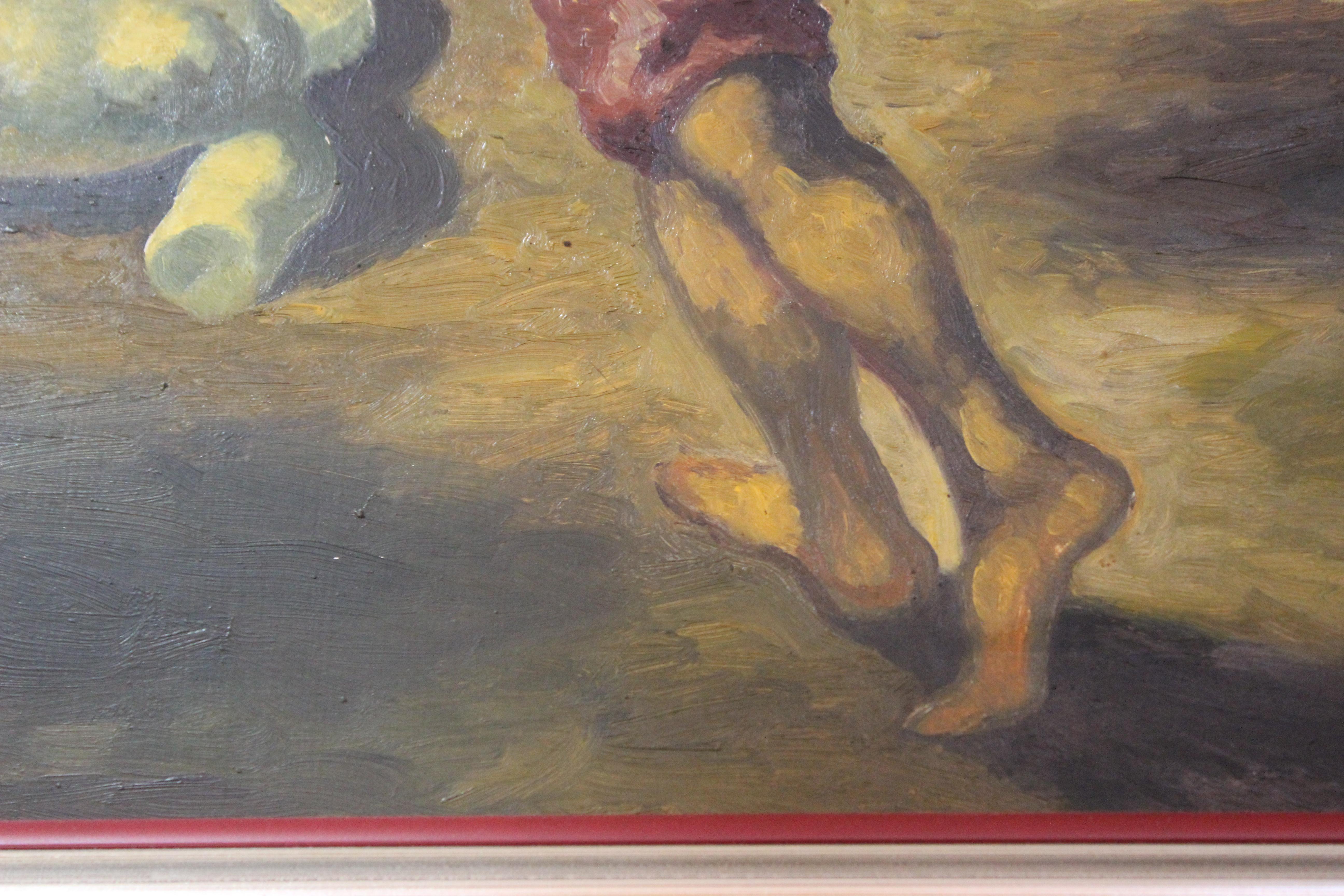 Pittura allegorica di Robert The Heitz in vendita 6