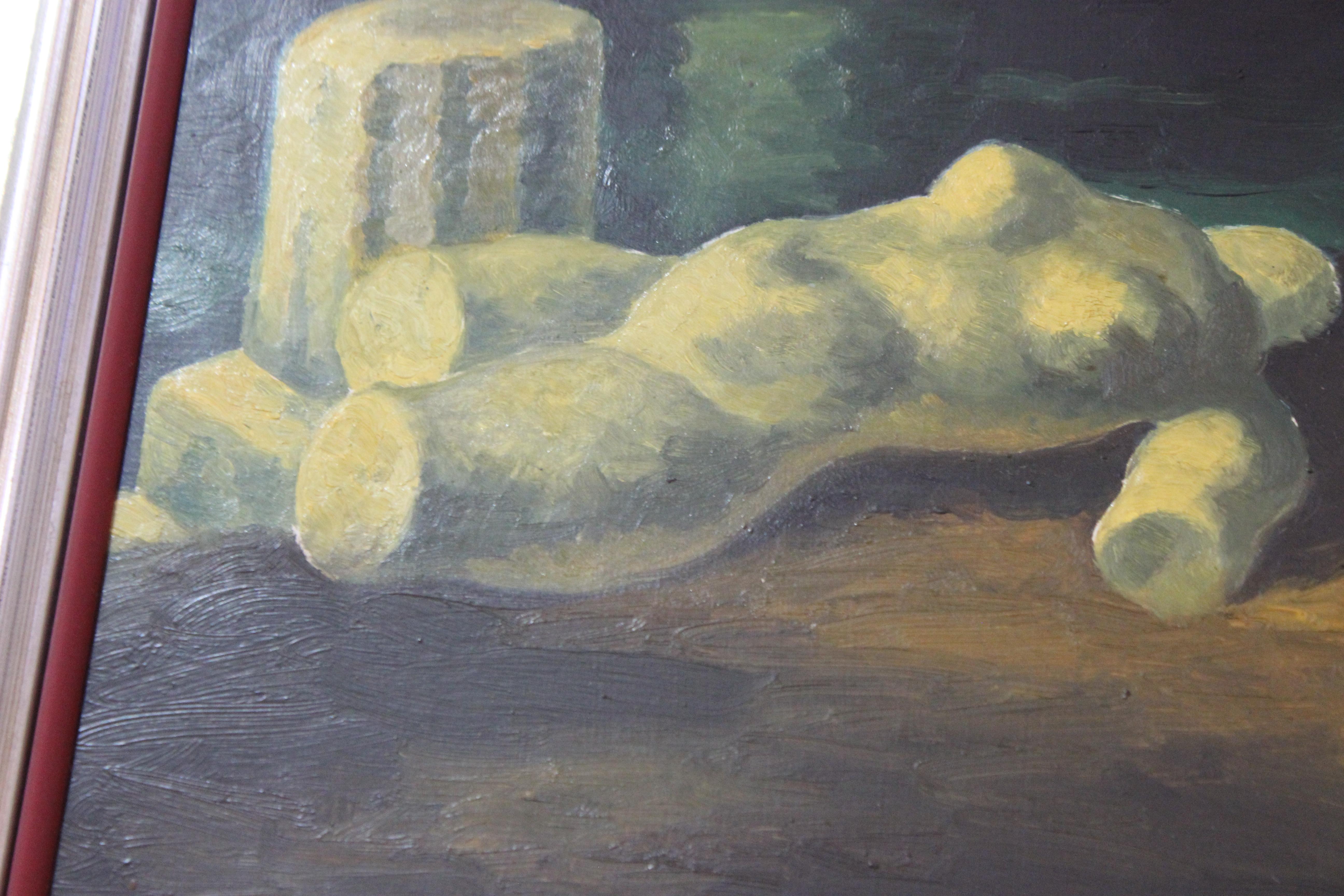 Pittura allegorica di Robert The Heitz in vendita 8