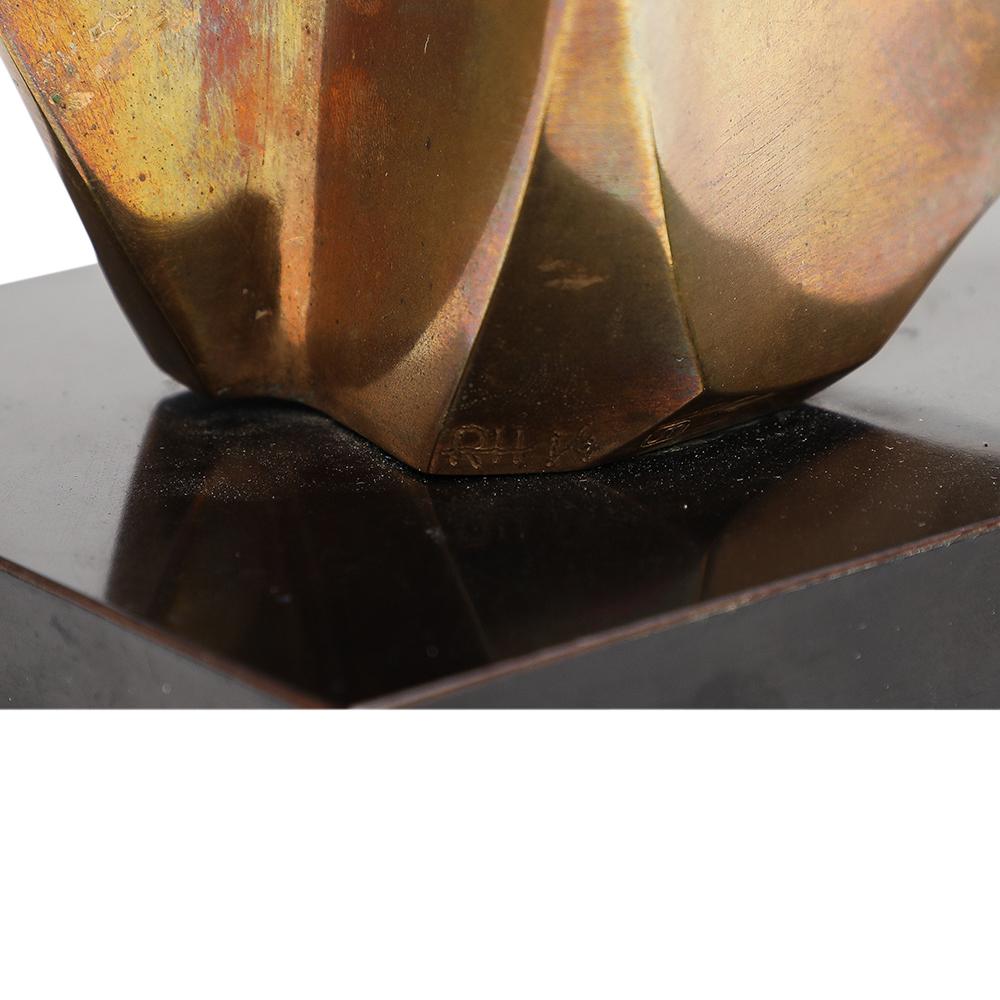 Robert Helsmoortel Bronze Sculpture, Abstract, Biomorphic, Signed For Sale 4
