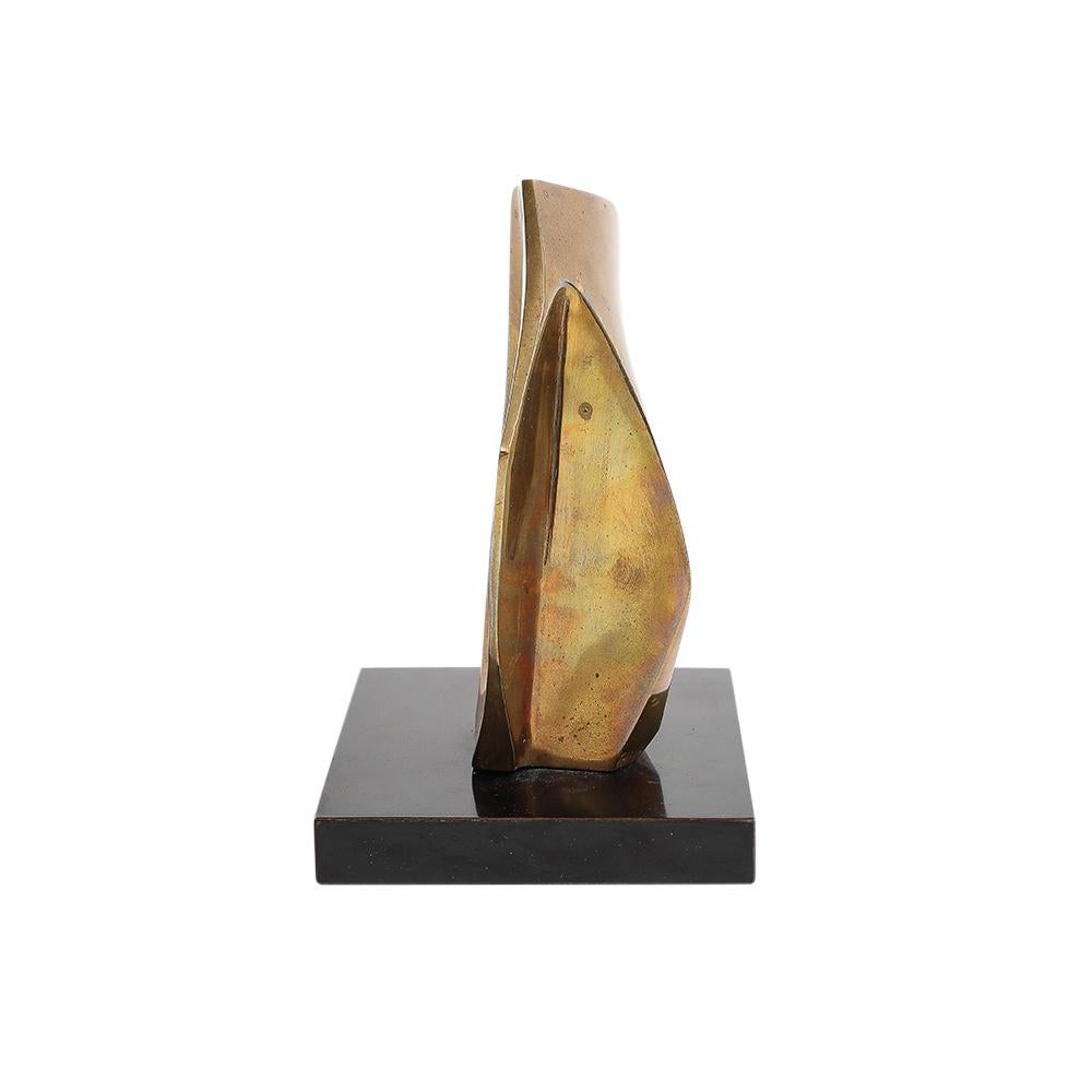 Robert Helsmoortel Bronze Sculpture, Abstract, Biomorphic, Signed For Sale 5