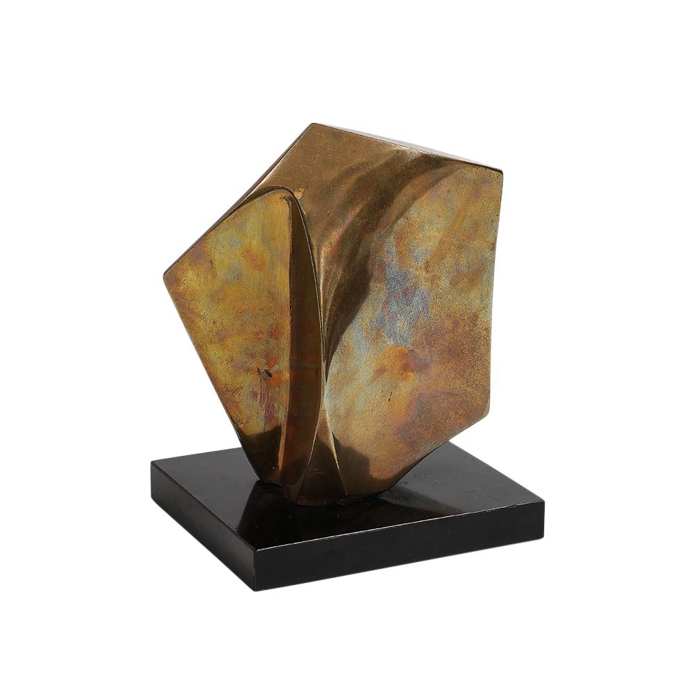 Robert Helsmoortel Bronze Sculpture, Abstract, Biomorphic, Signed For Sale 1