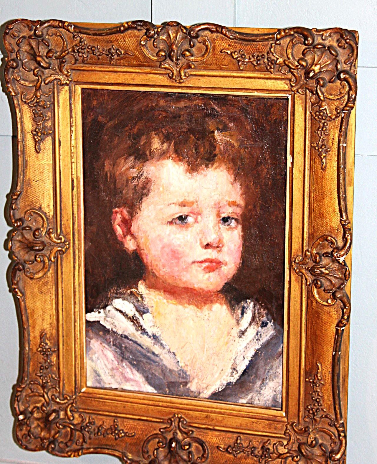 Art Déco Ritratto antico di Robert Young Henri in vendita