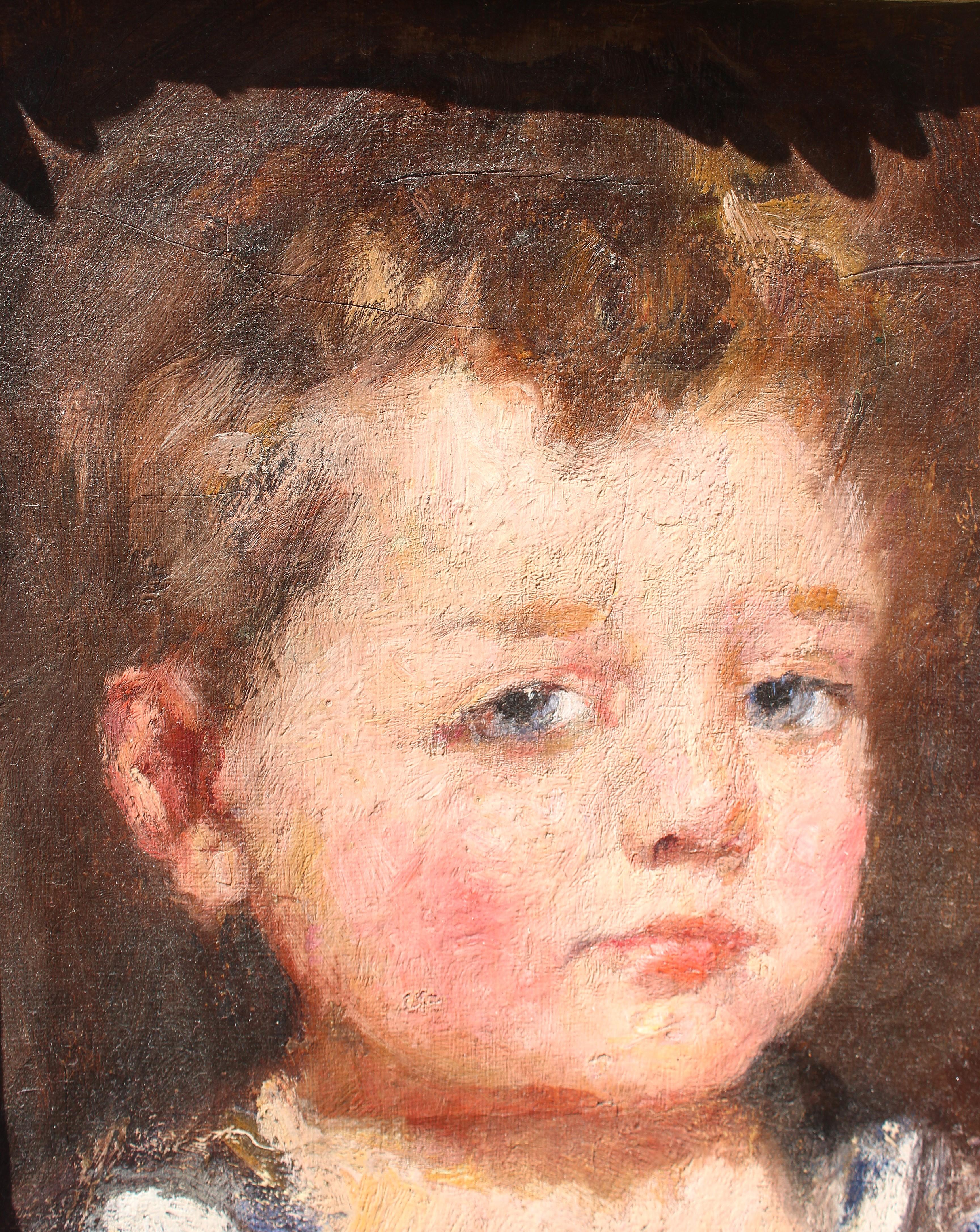 Dipinto Ritratto antico di Robert Young Henri in vendita