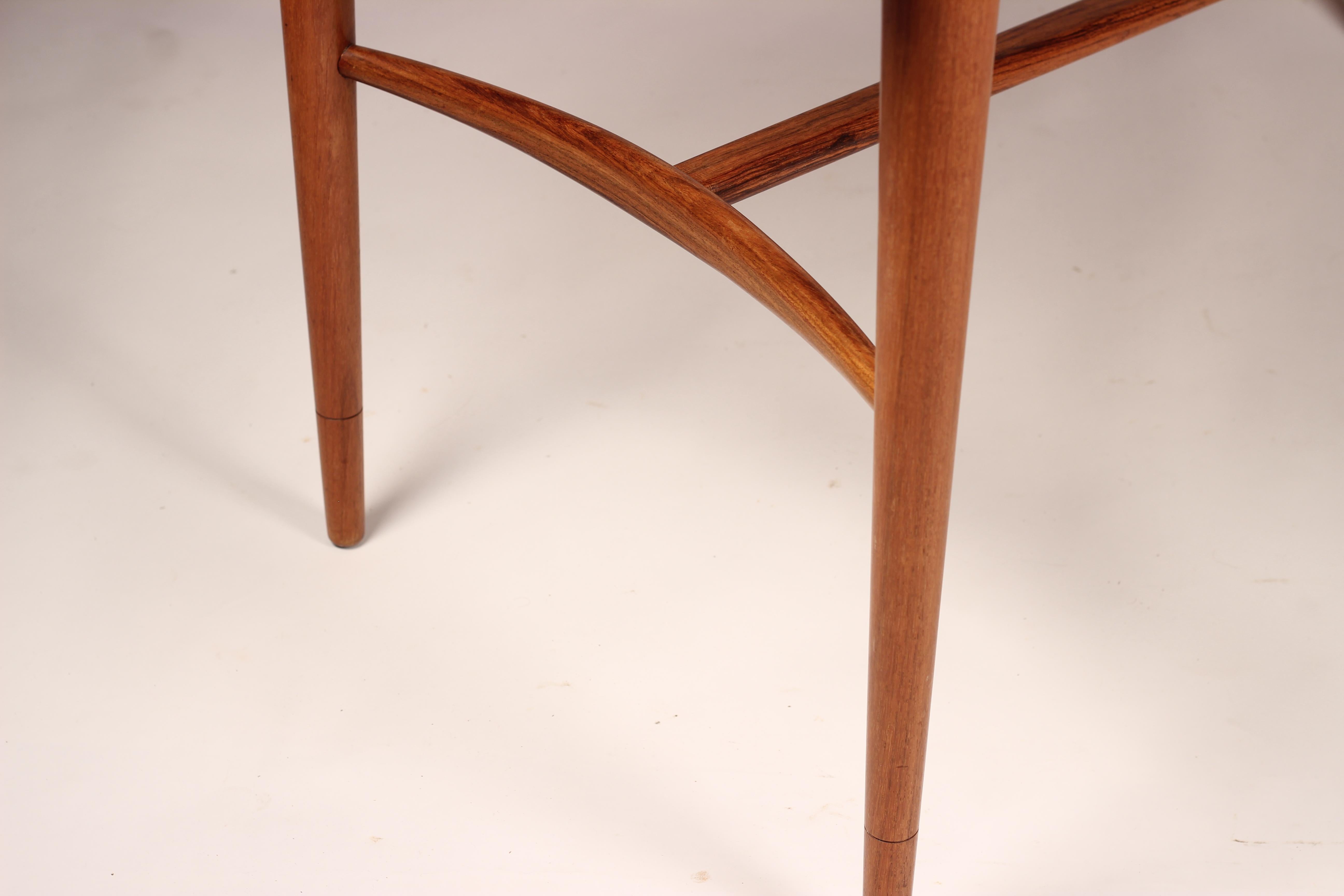 Mid Century Robert Heritage Desk or Console Table in Rosewood and Teak 2