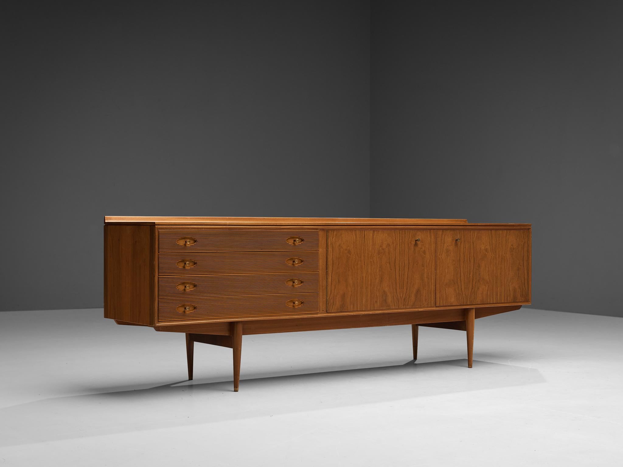 Robert Heritage for Archie Shine ‘Hamilton’ Sideboard in Walnut and Brass 3