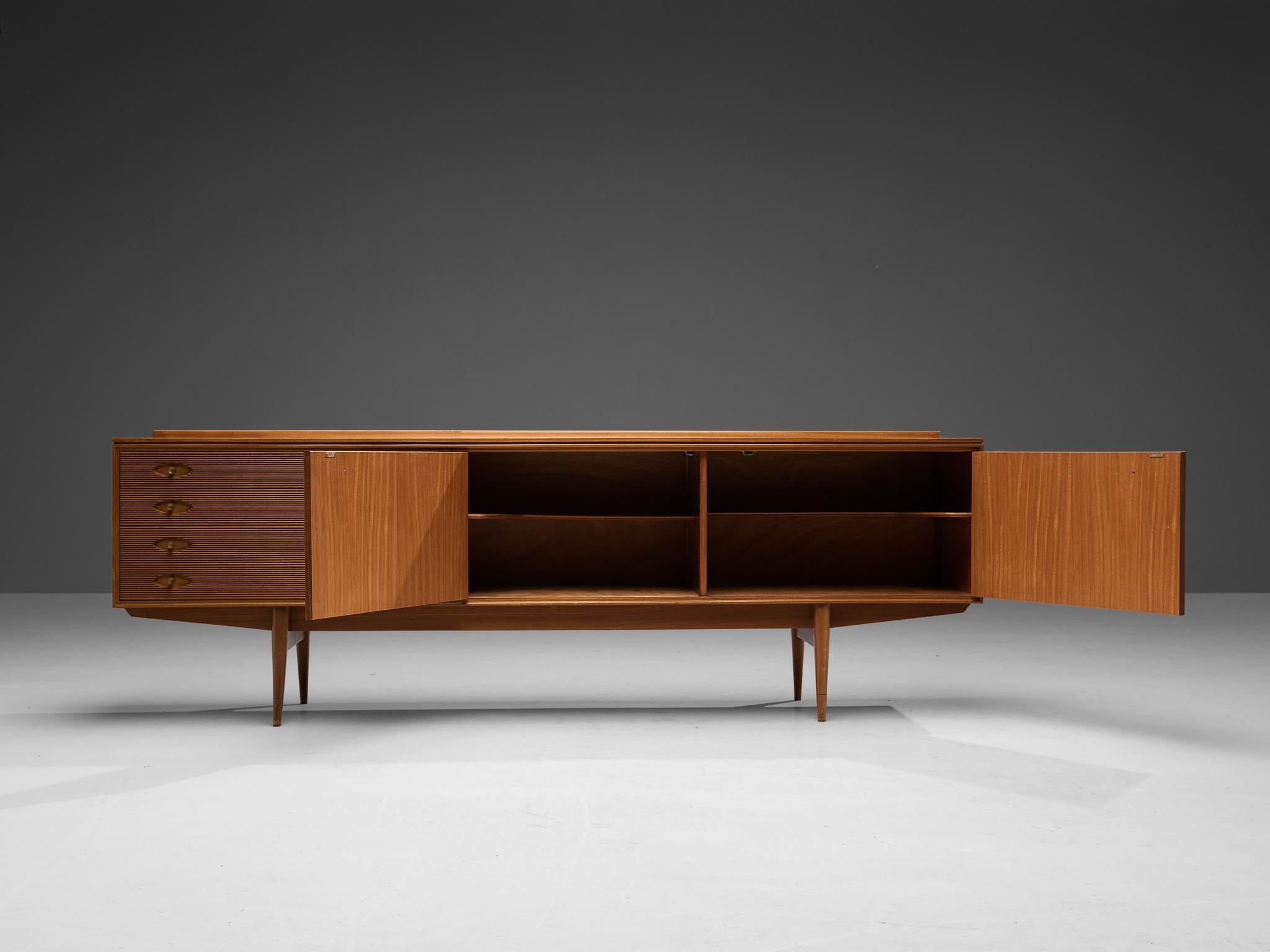 Robert Heritage for Archie Shine ‘Hamilton’ Sideboard in Walnut and Brass 5
