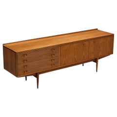 Robert Heritage for Archie Shine ‘Hamilton’ Sideboard in Walnut and Brass