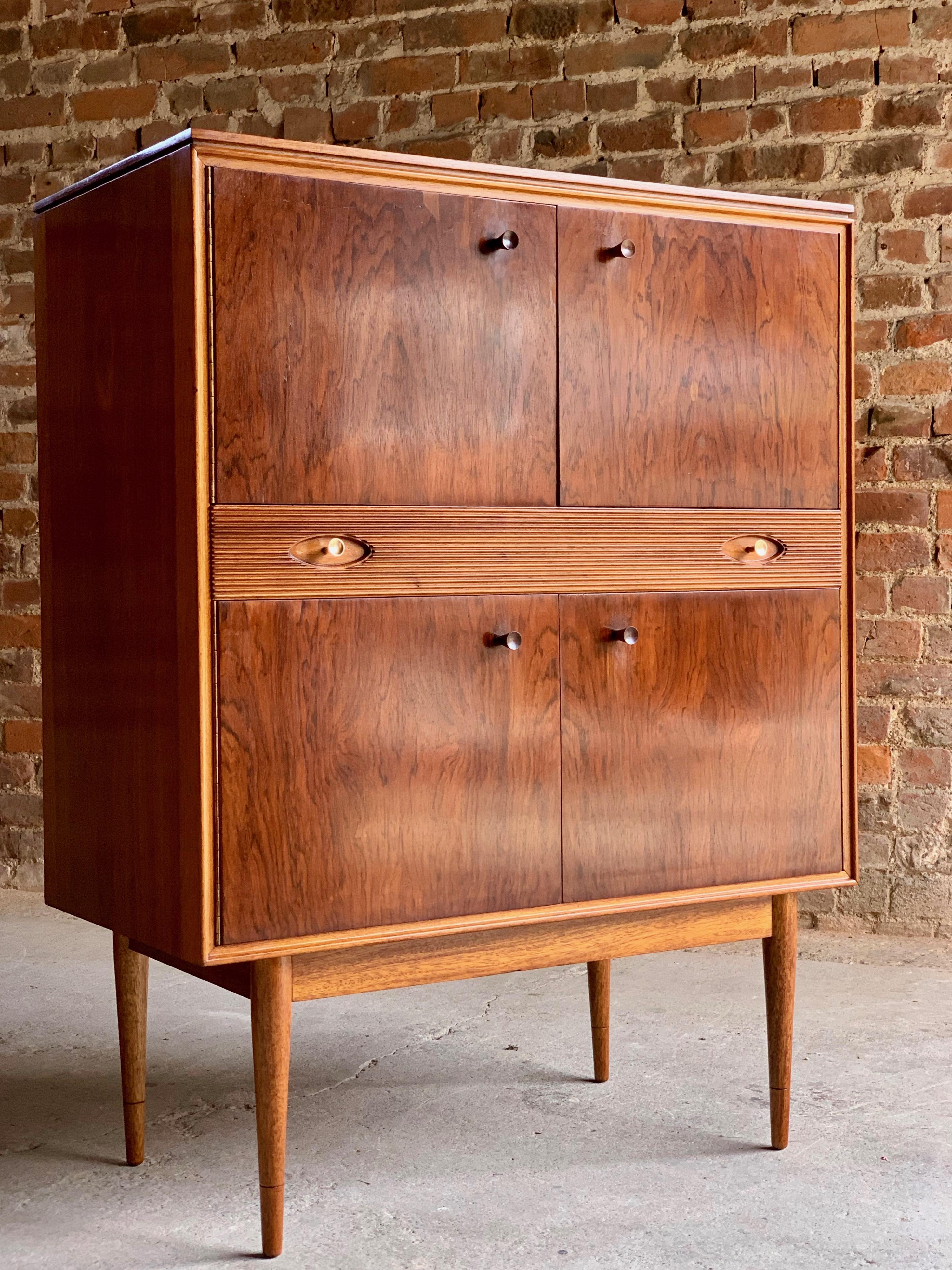 Robert Heritage for Archie Shine Rosewood Cocktail Cabinet Hamilton Range 'No 2' 4