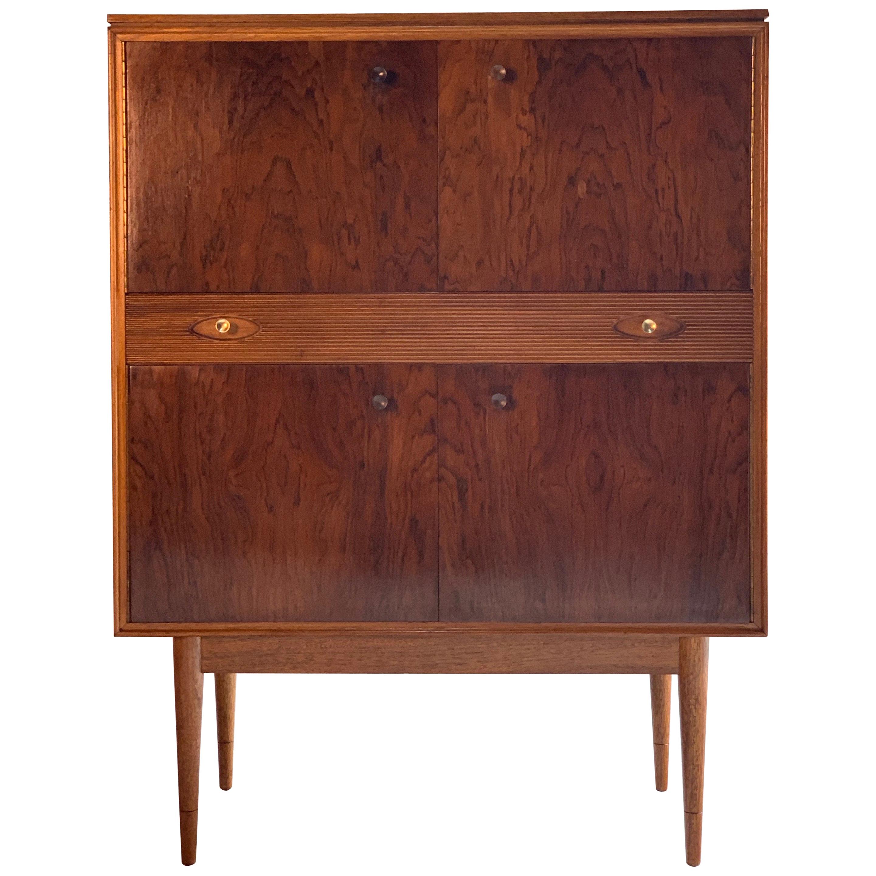 Robert Heritage for Archie Shine Rosewood Cocktail Cabinet Hamilton Range 'No 2'