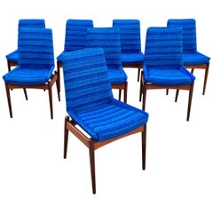 Robert Heritage for Archie Shine Rosewood Dining Chairs Set of 8 Hamilton, 1960s