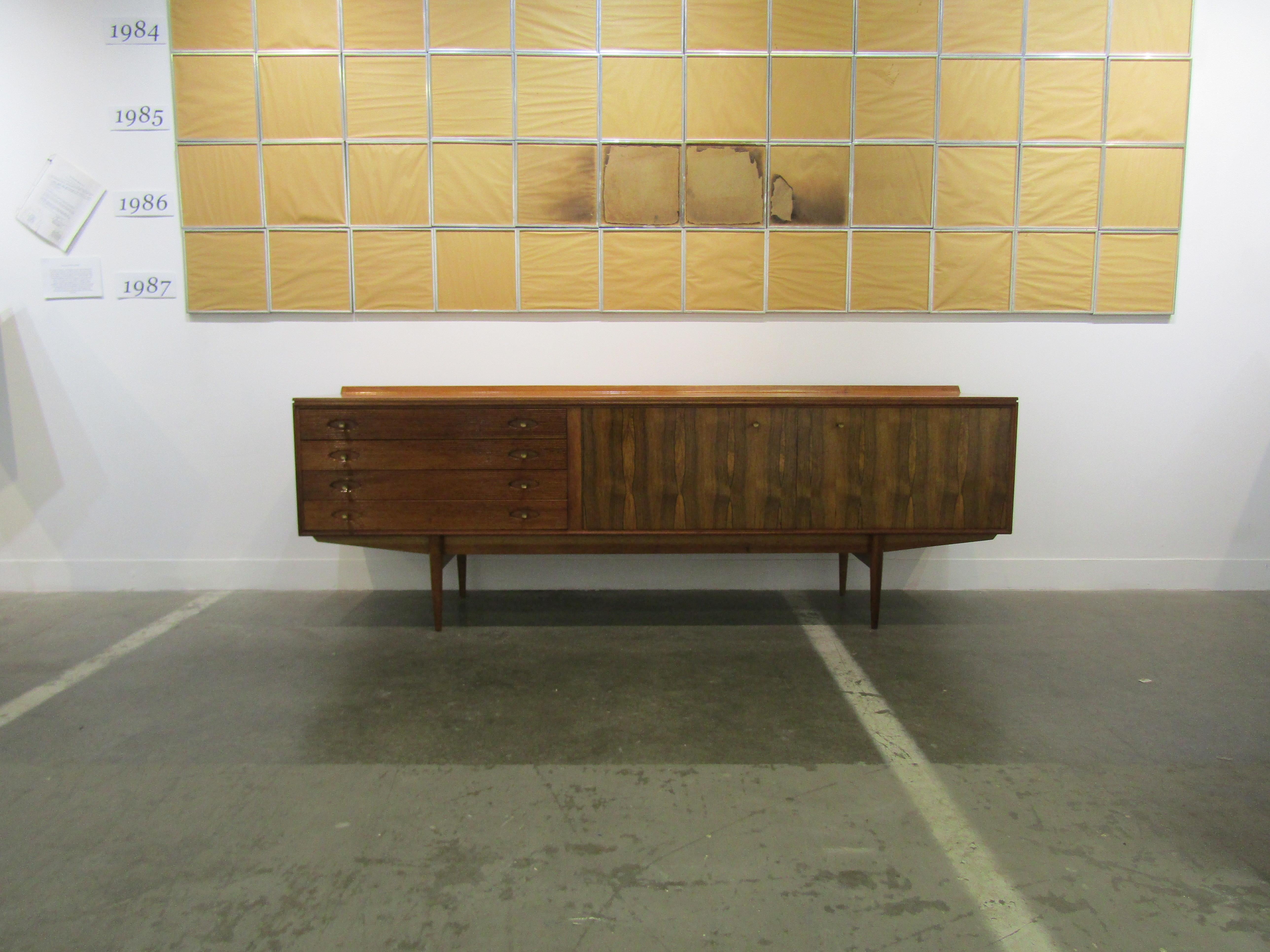 English Robert Heritage Hamilton Credenza for Archie Shine Rosewood and Teak, 1958 For Sale