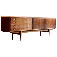 Robert Heritage Hamilton Rosewood & Teak Sideboard by Archie Shine, circa 1950s