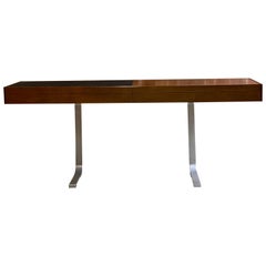 Robert Heritage Planar Teak Console Table for Archie Shine, circa 1960s