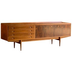 Robert Heritage Rosewood and Teak Hamilton Sideboard Credenza by Archie Shine 